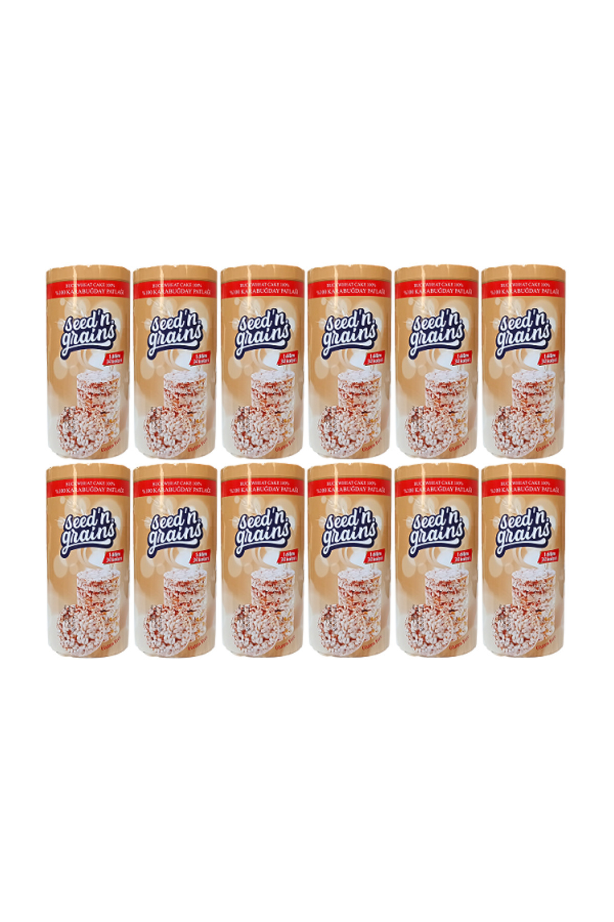 Seed'n Grains-Buckwheat Burst 135 Gr - 12 Pieces 1