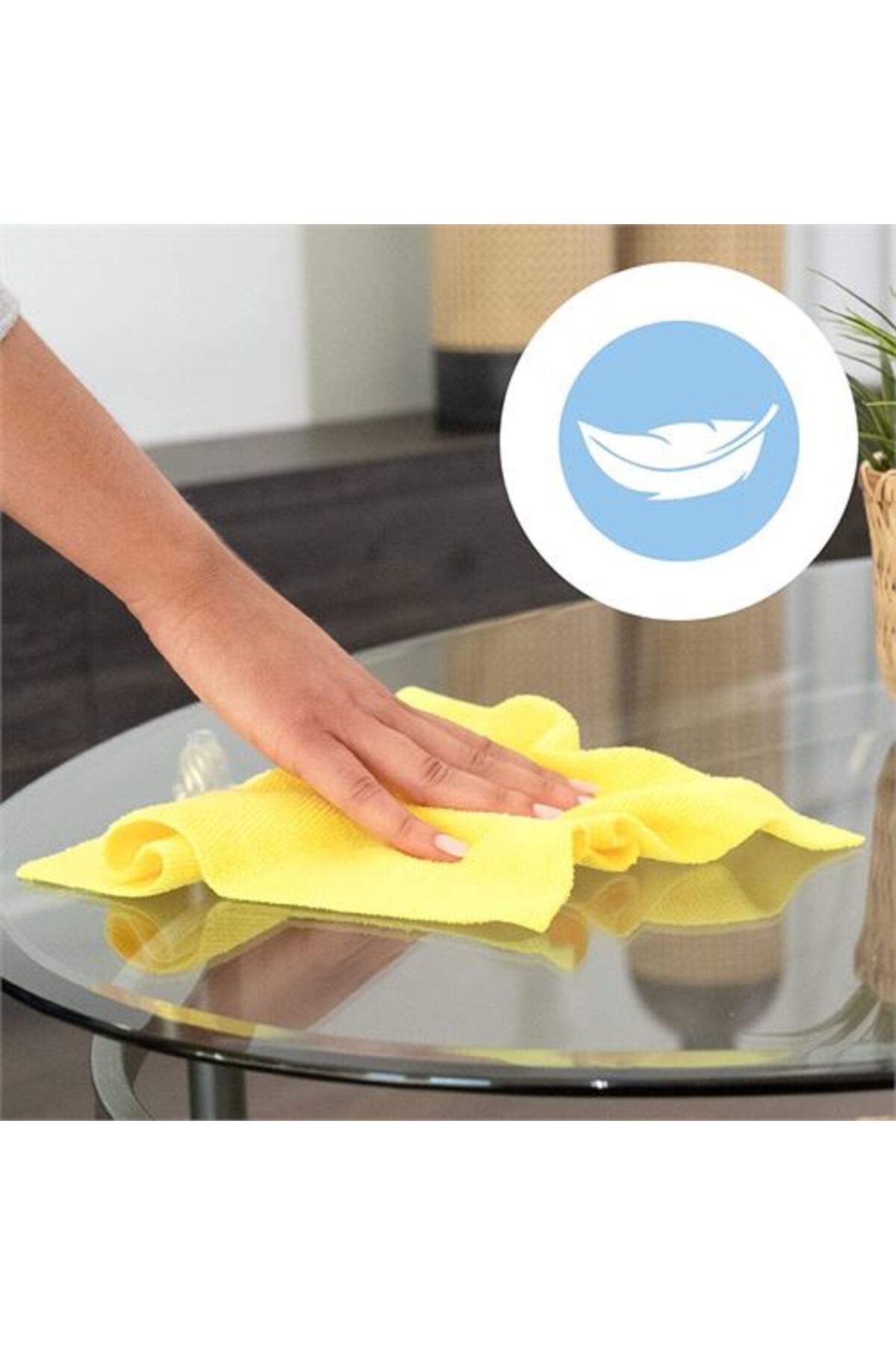 Takaz Global MicroFiber Temizlik Bezi 12 ADET Towel Design