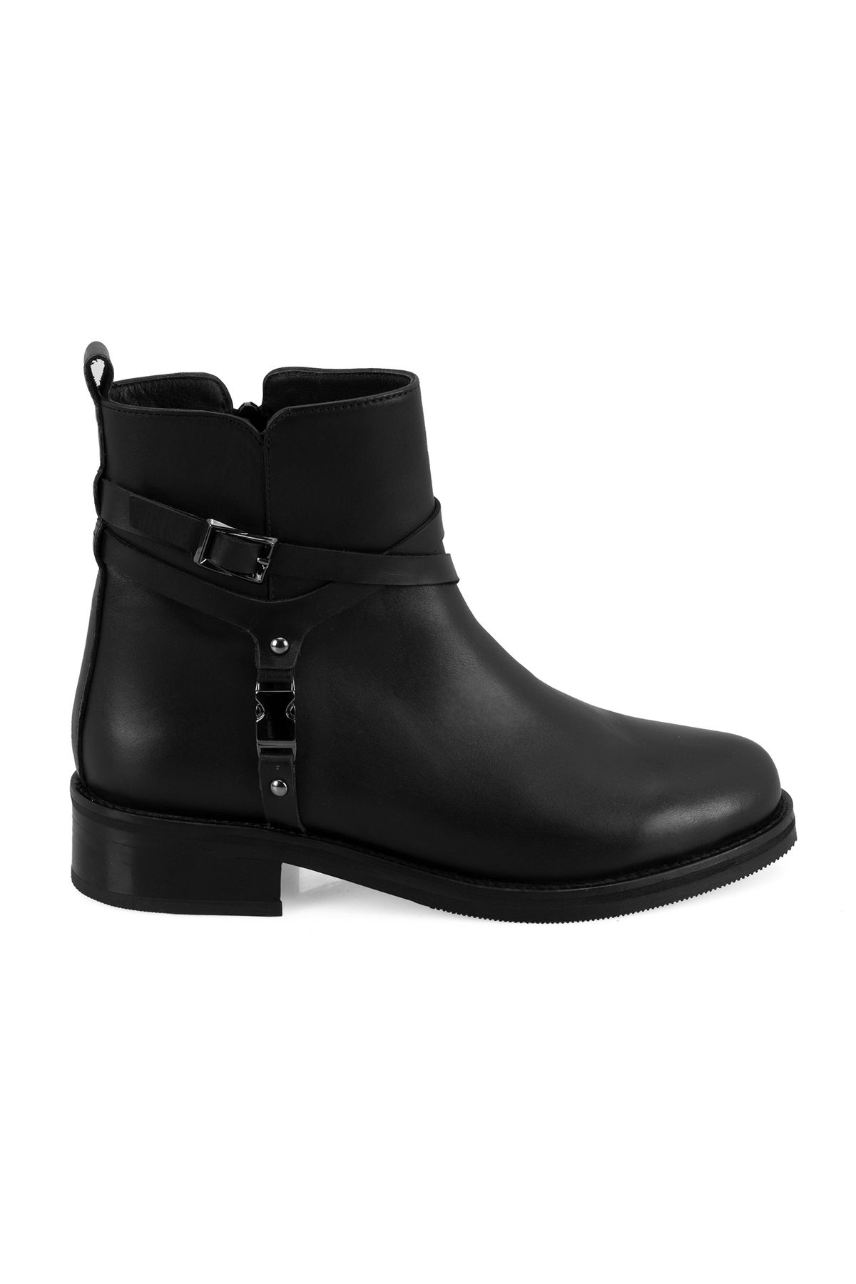 Desa-Lillia Black Women's Leather Boots 2