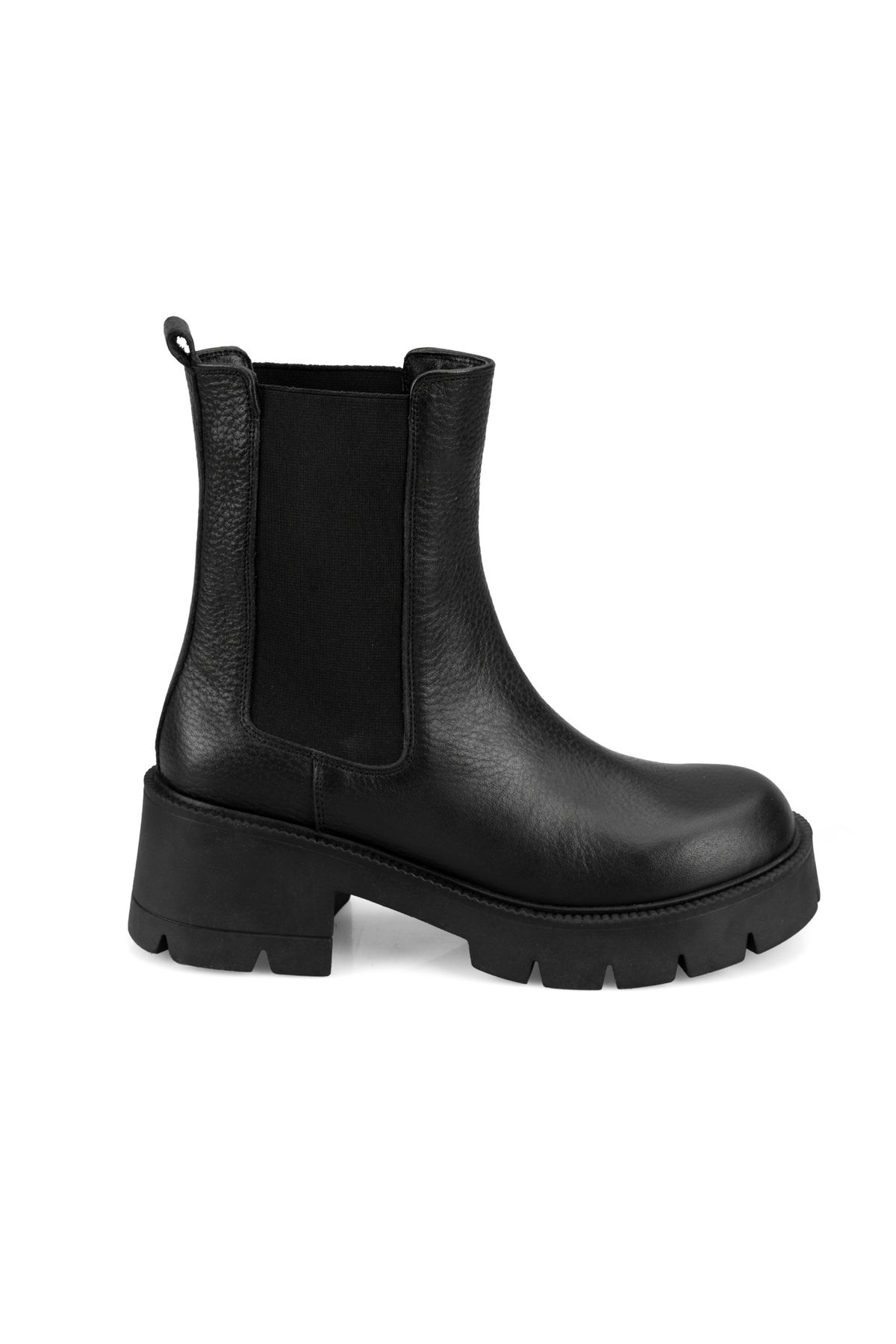 Desa-Belly Black Women's Leather Boots 2