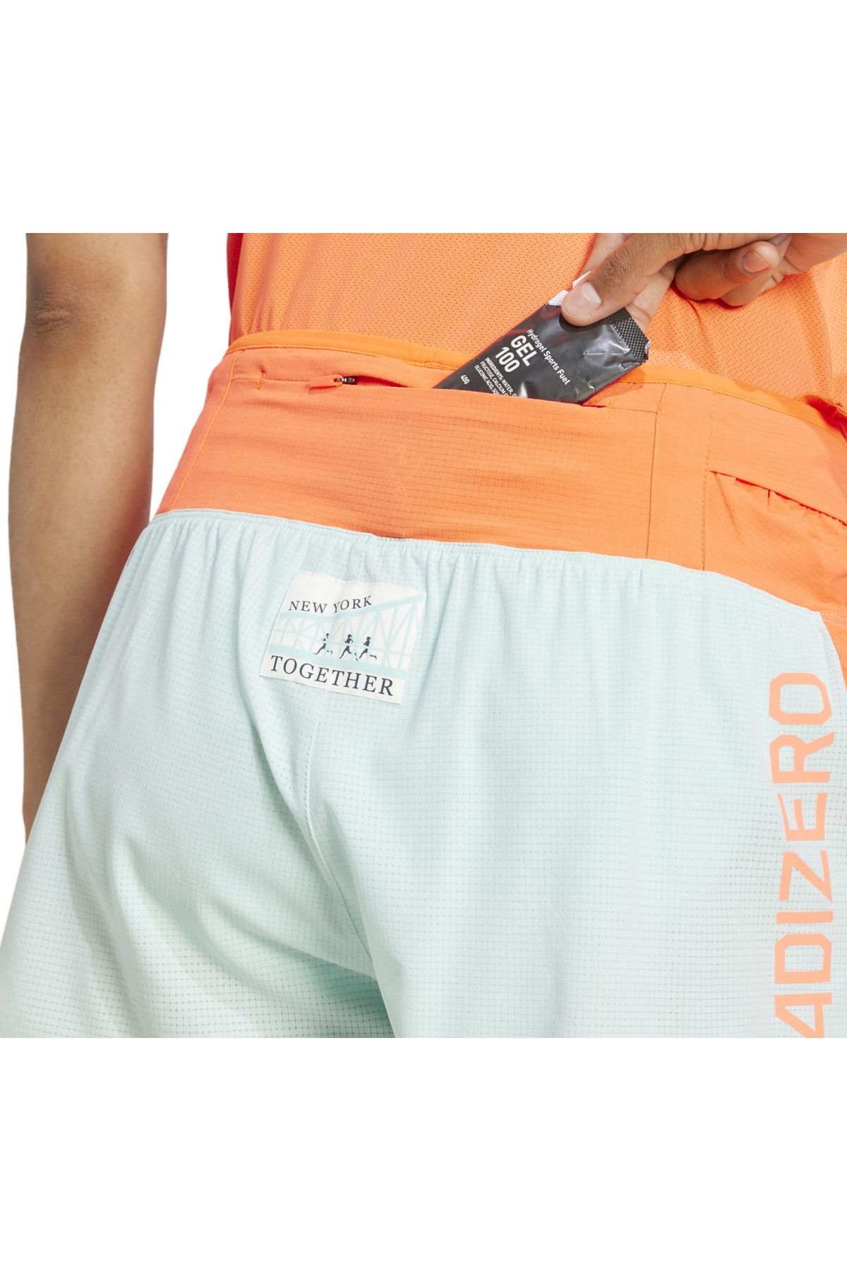adidas-Adidas Nyc Split Red Women's Shorts and Capri - Iw9230-K 3