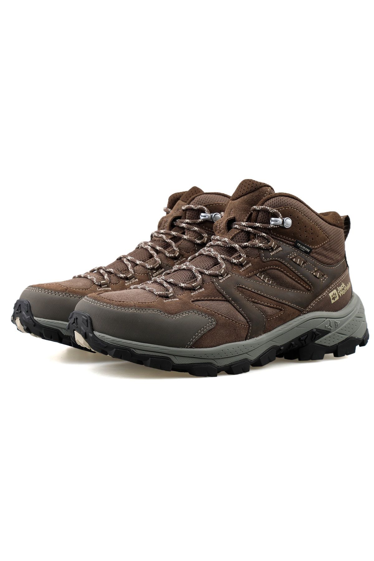 Jack Wolfskin-Men's Outdoor Boots - Vojo Tour Lt Texapore Mid M, A62074-5719 Brown 3