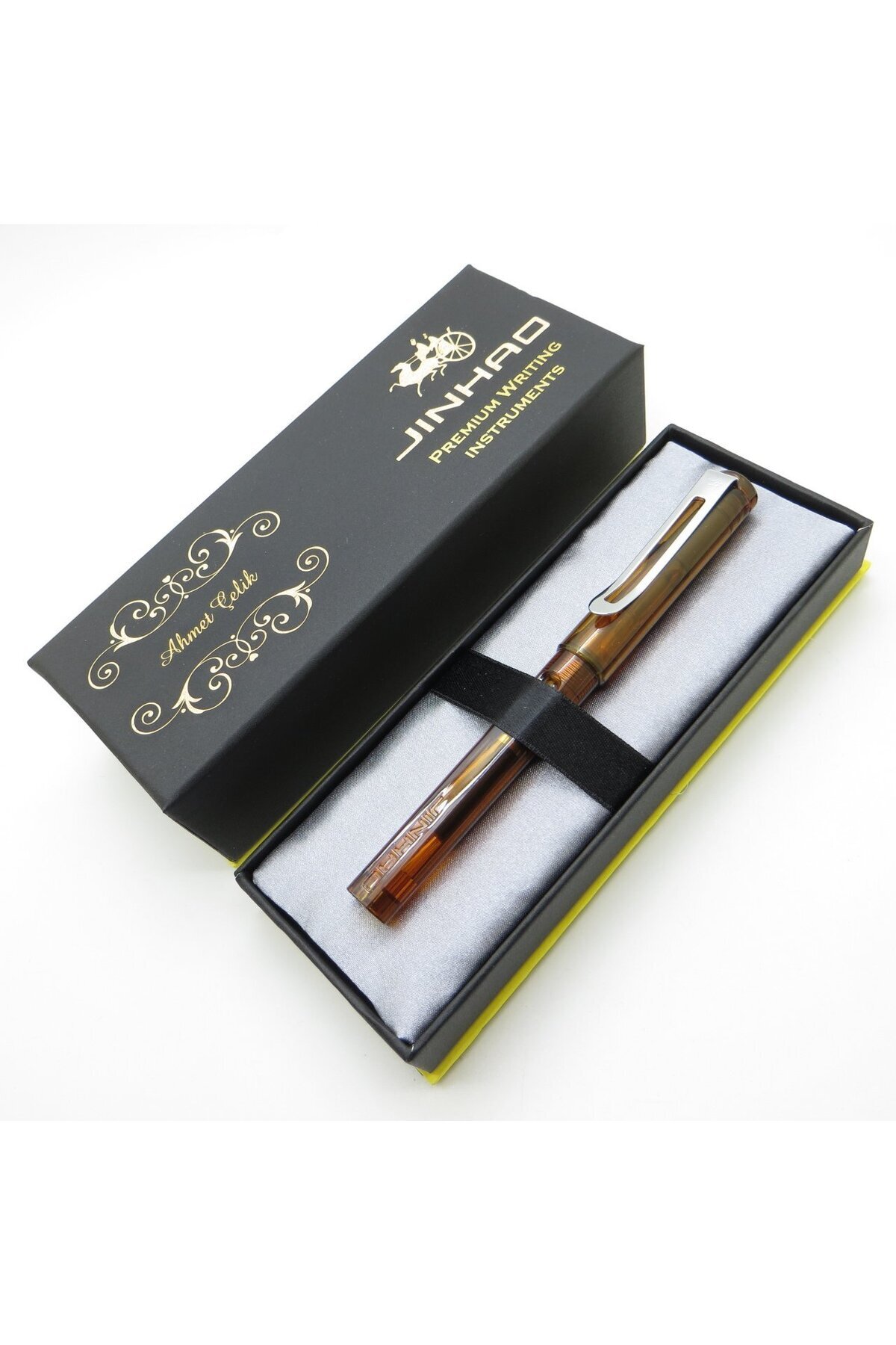 Signator Jinhao Transparan Dolma Kalem | İsme Özel Kalem