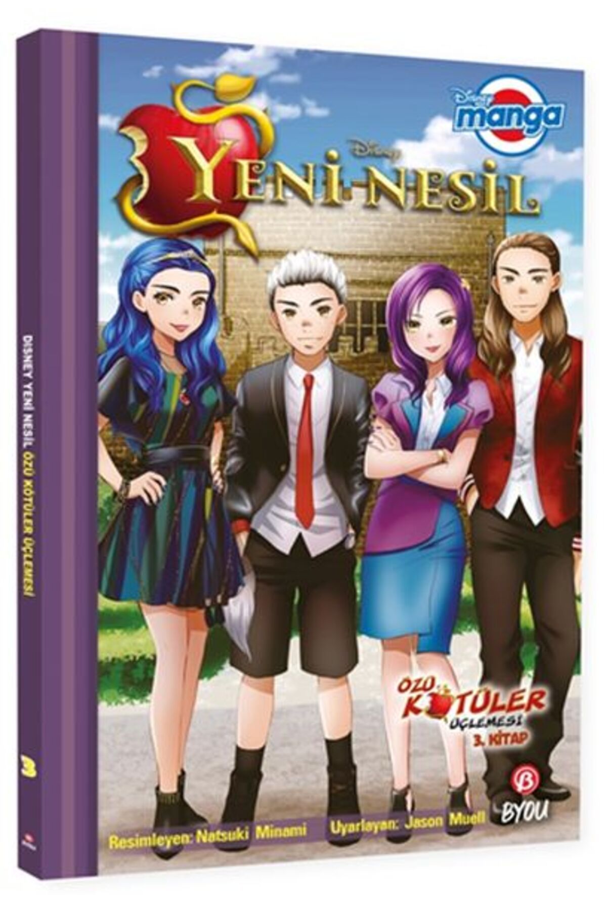 BETA byou Dısney Manga Yeni Nesil Özü Kötüler Üçlemesi 3.Kitap