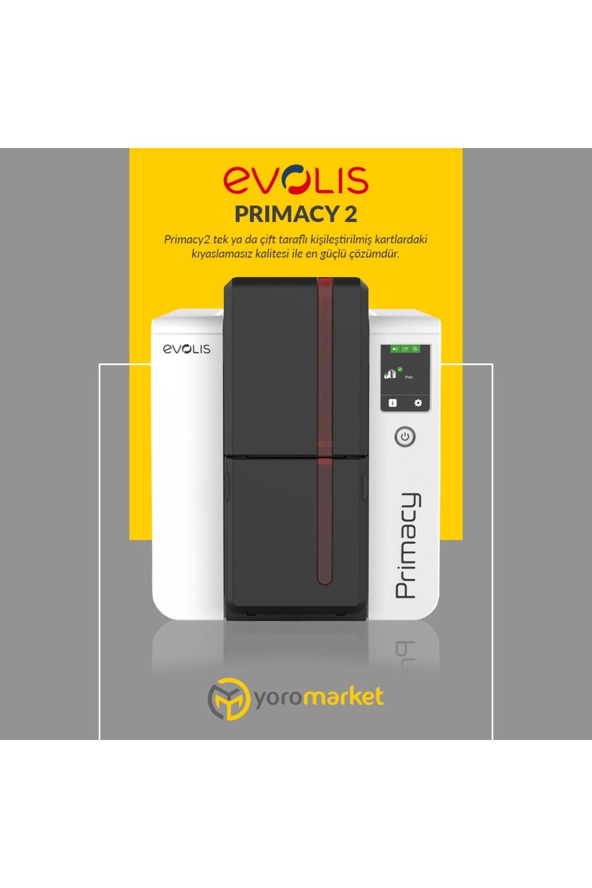 Evolis Prımacy 2 Kart Yazıcı Çift Yüz Baskı