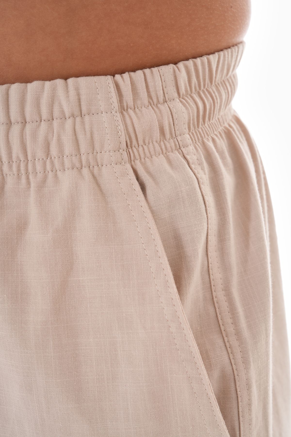 BESEDU-Hajj and Umrah Linen Trousers with Elastic Waist 7