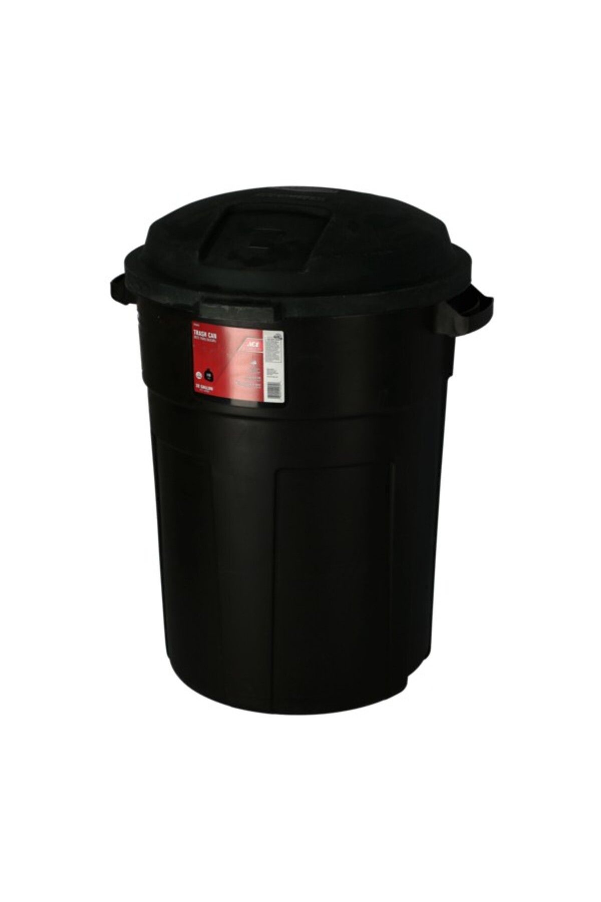 ACE-Big Trash Can with Lid 32gal 3