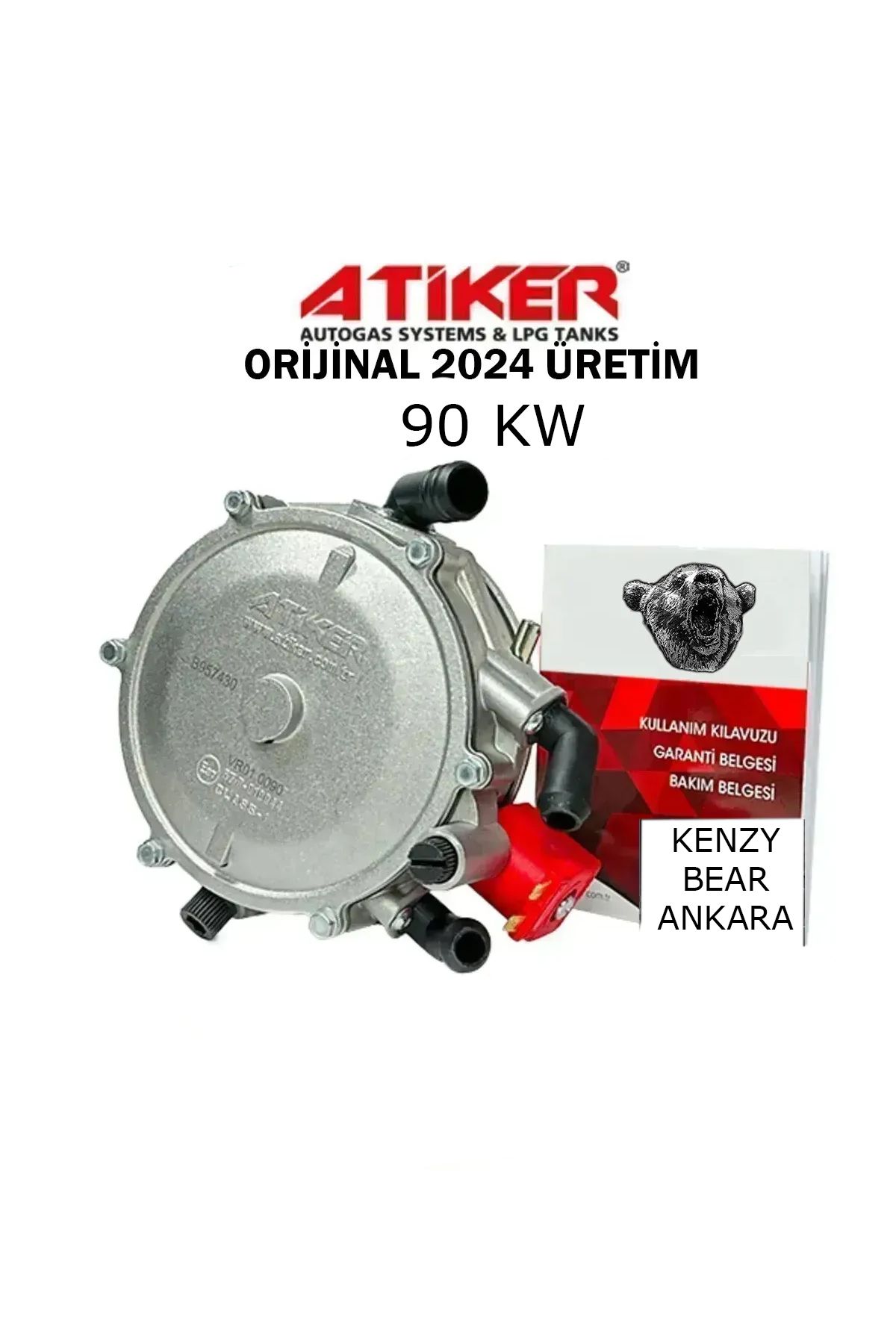 ATİKER Karbüratörlü Lpg Beyin Regülatör 90kw