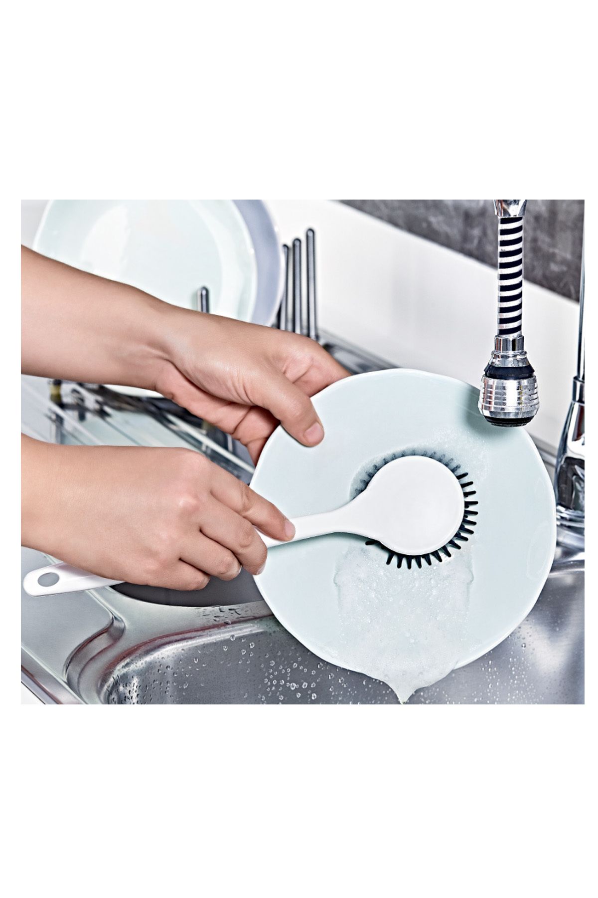 Kapamarka Teflon Temizleme Fırçası FT-405