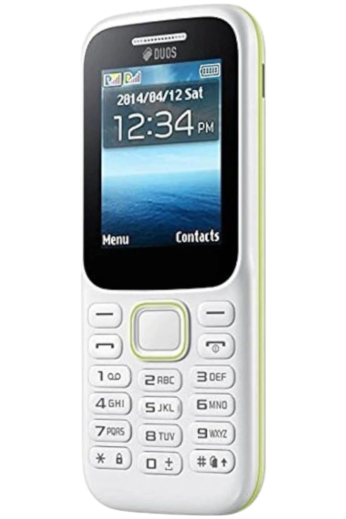 oneblue B310 Kamerasız, Askerler Ve Yaşlılar Için Uygun Tuşlu Cep Telefonu Beyaz