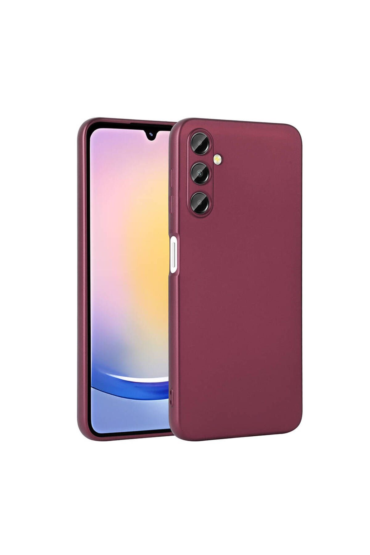 ELSAH Samsung Galaxy A25 Uyumlu Kılıf Esnek ve Darbe Emici Renkli Koruyucu Kapak