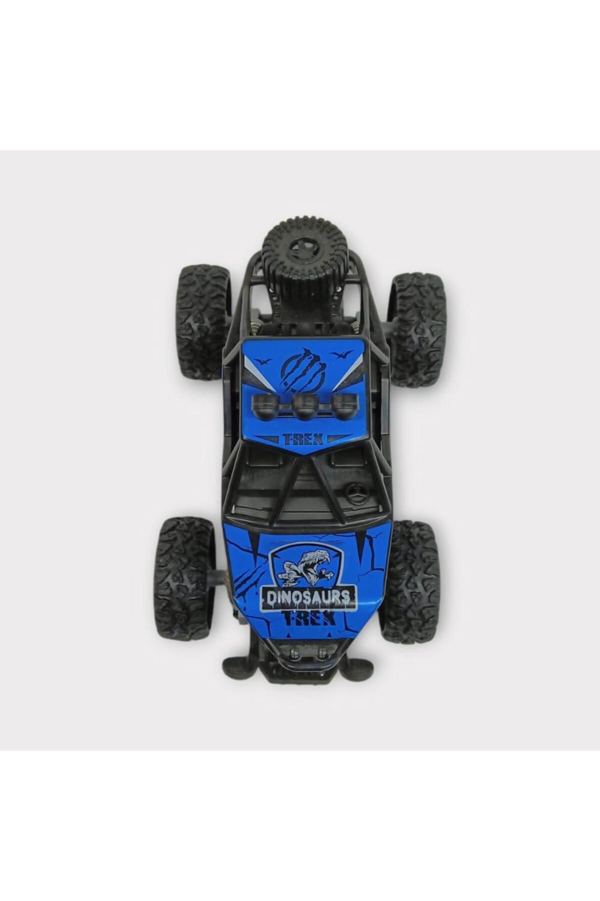 Wovna-Pull Drop Cross Buggy Car - Blue 3