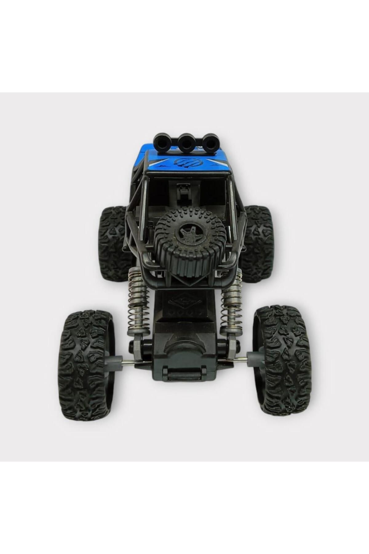 Wovna-Pull Drop Cross Buggy Car - Blue 4