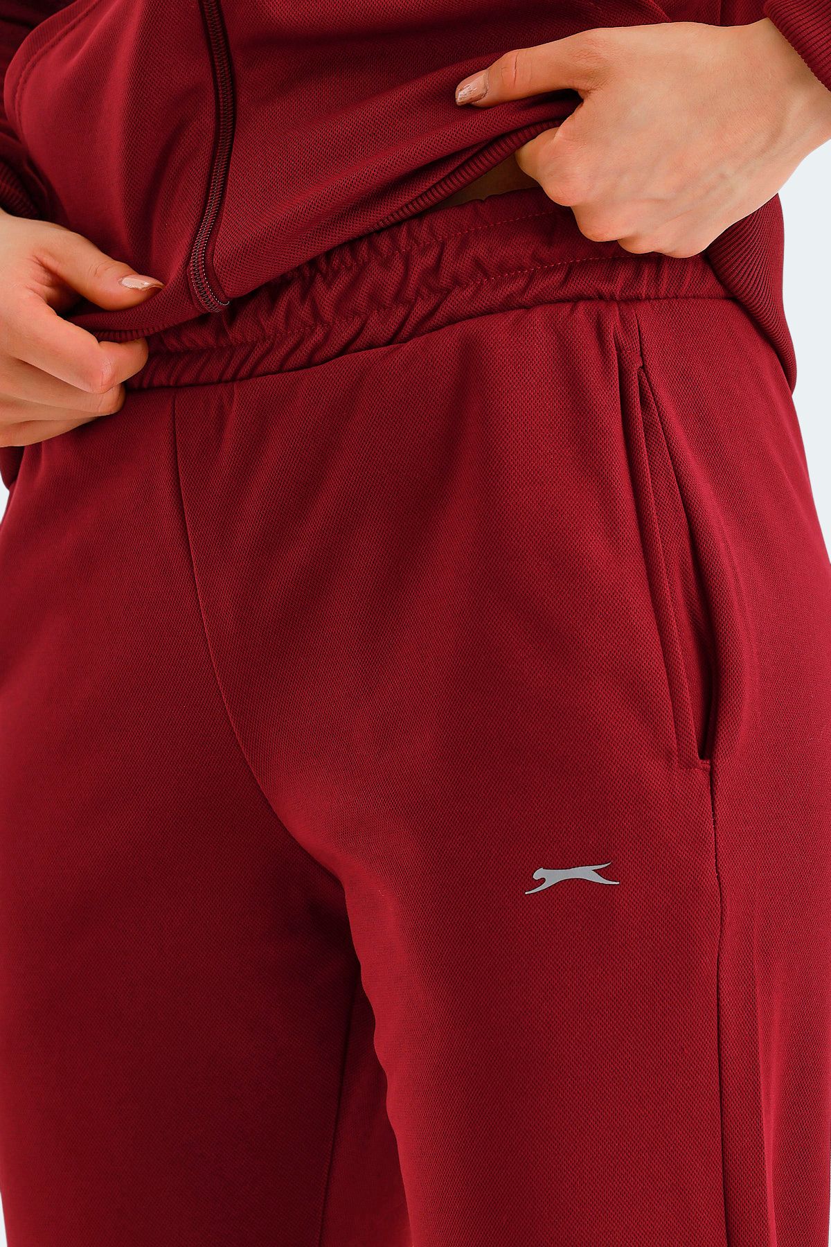 ست لباس ورزشی زنانه Slazenger RID Claret Red