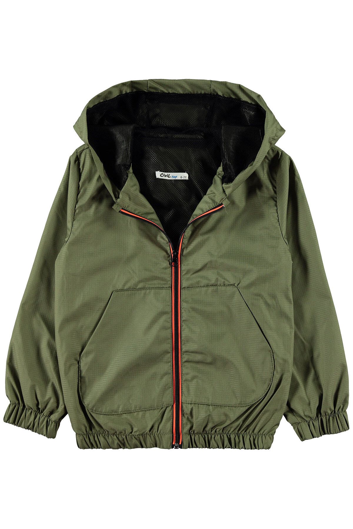 Civil Boys-Boy's Raincoat 10-13 Years Khaki 2