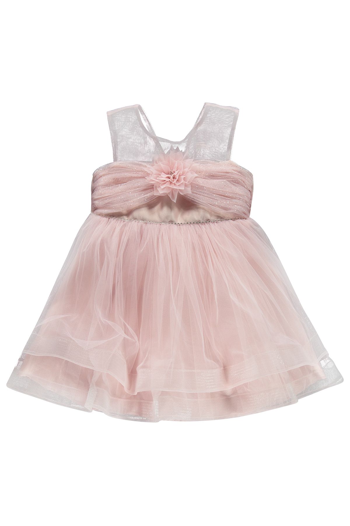 Civil Girls-6-9 Years Girl's Evening Dress - Powder 1