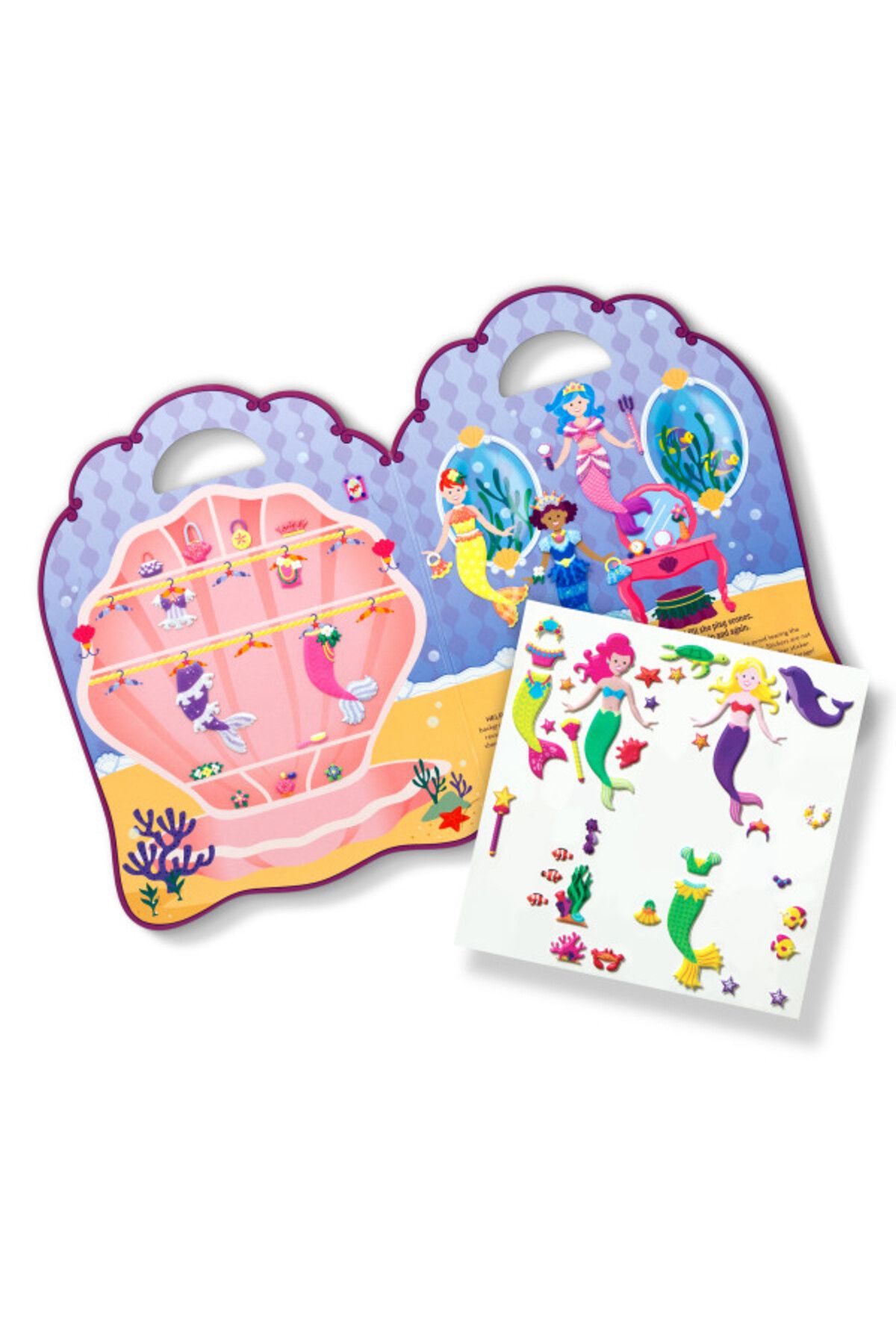 اسباب بازی های آموزشی Melissa Doug برجسته خارج از مجموعه استخراج پری دریایی Melissa & Doug