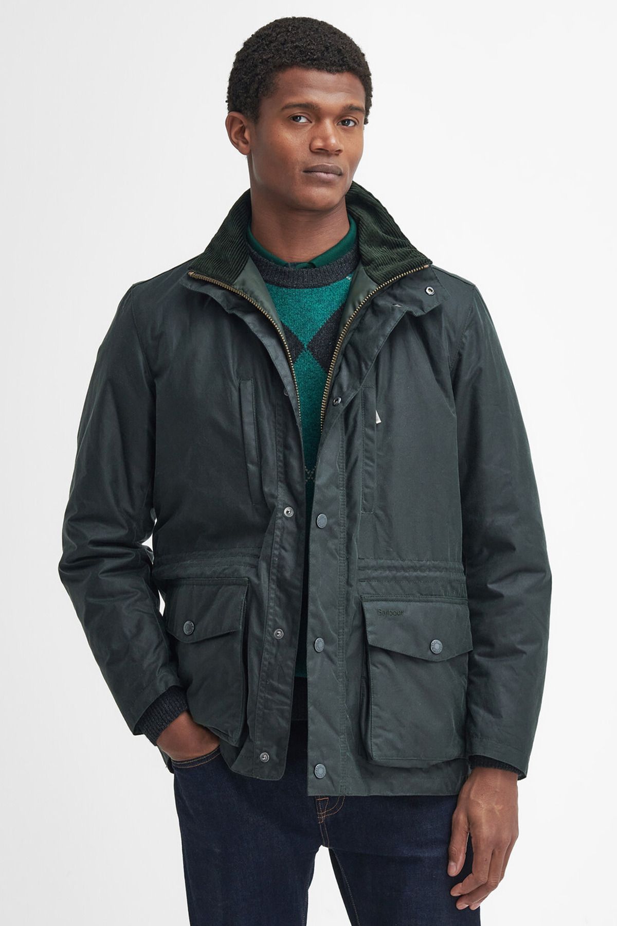 کاپشن روغنی فالستون Sg51 Sage Barbour