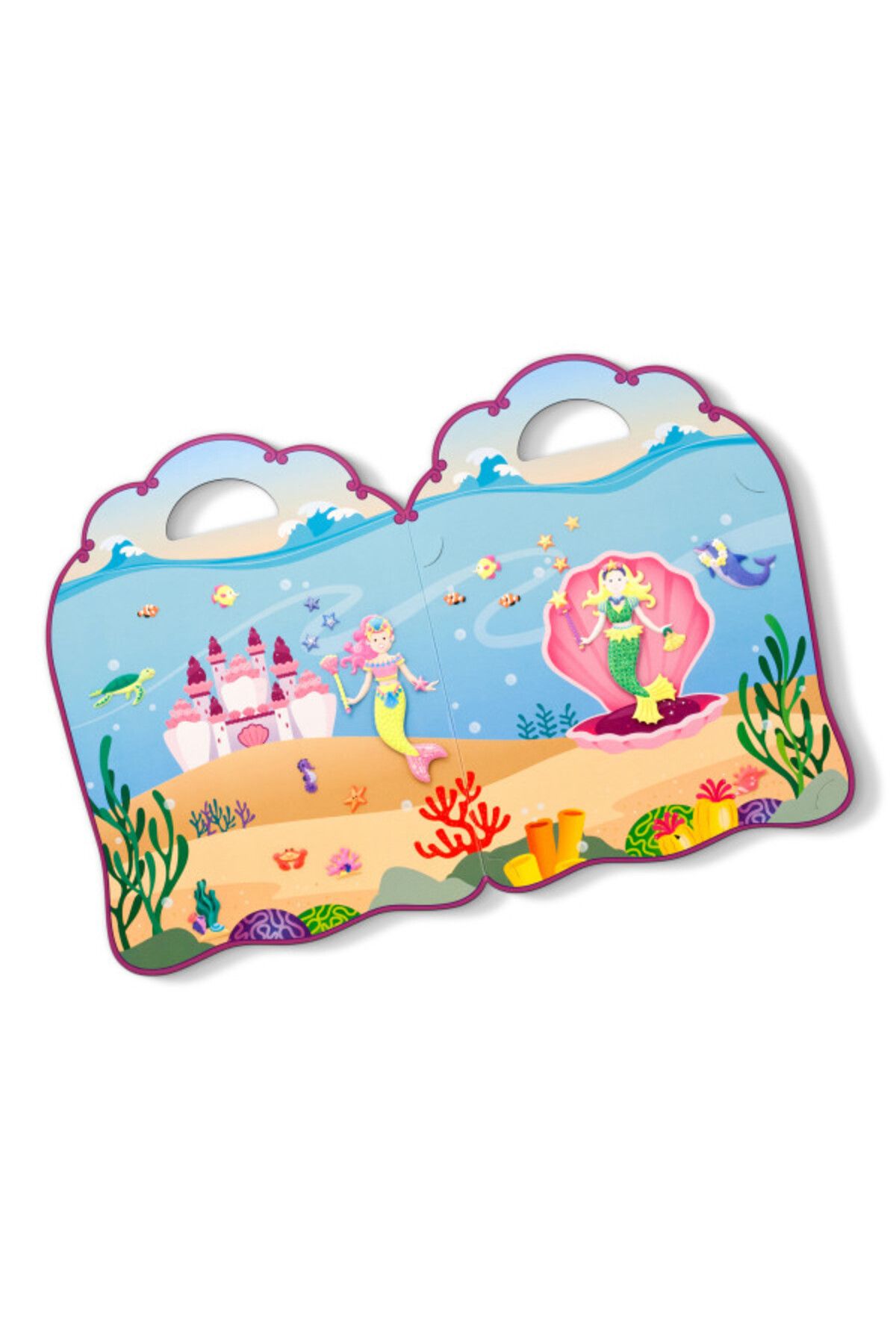 اسباب بازی های آموزشی Melissa Doug برجسته خارج از مجموعه استخراج پری دریایی Melissa & Doug