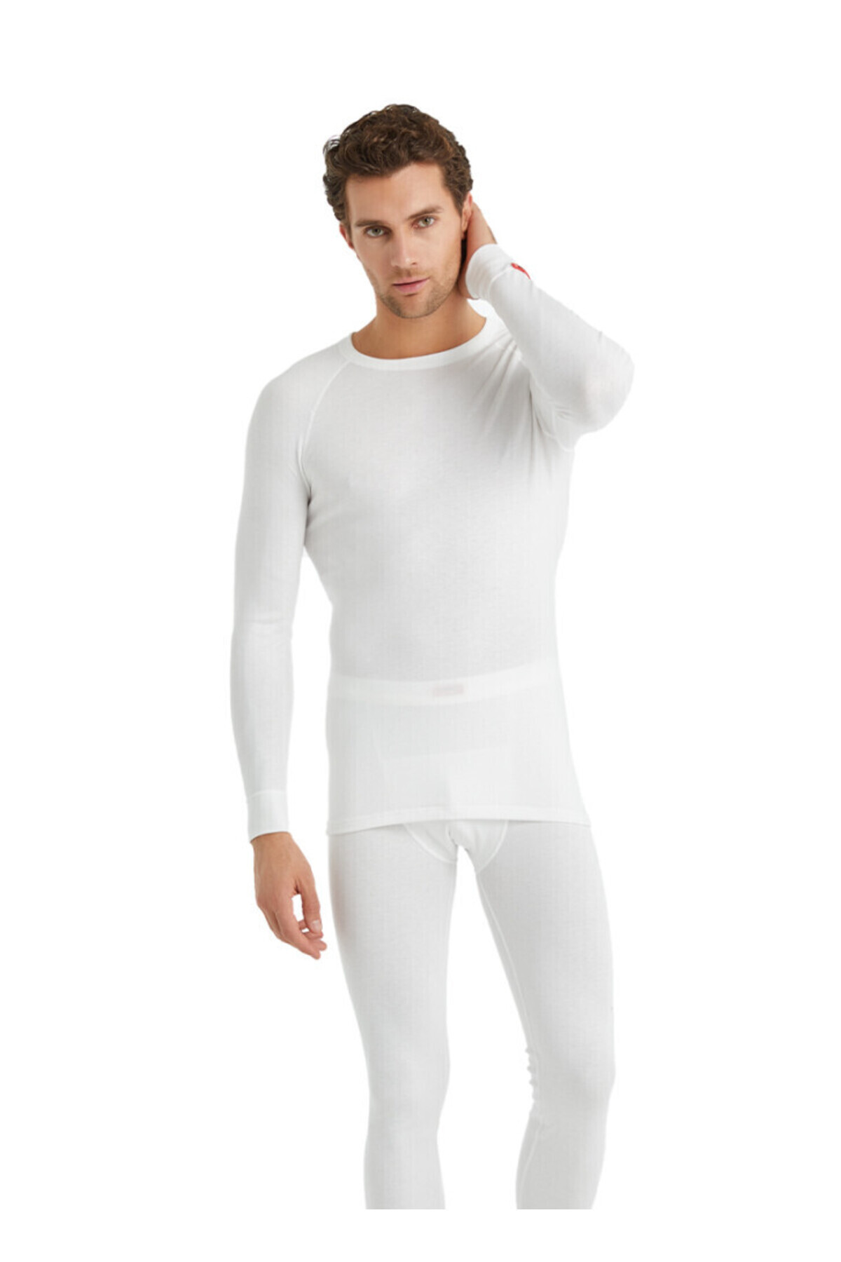 Blackspade-Unisex Thermal T-Shirt Level 2 9259 - White 4