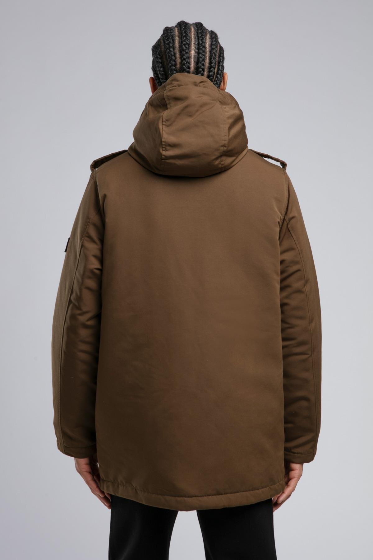 کاپشن مردانه هودی | لی کوپر Lee Cooper 5003185689 TR - تصویر 5