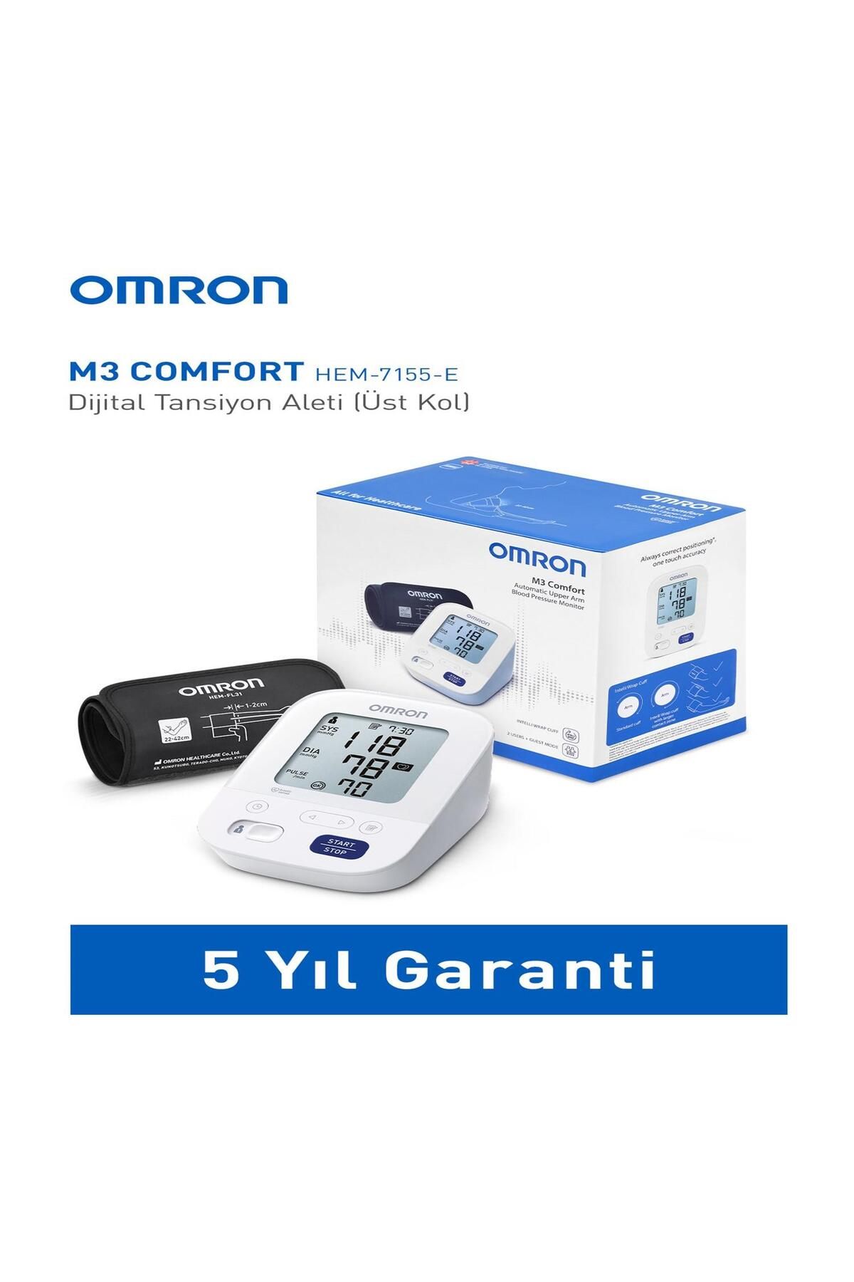 Omron M3 Comfort Dijital Tansiyon Aleti