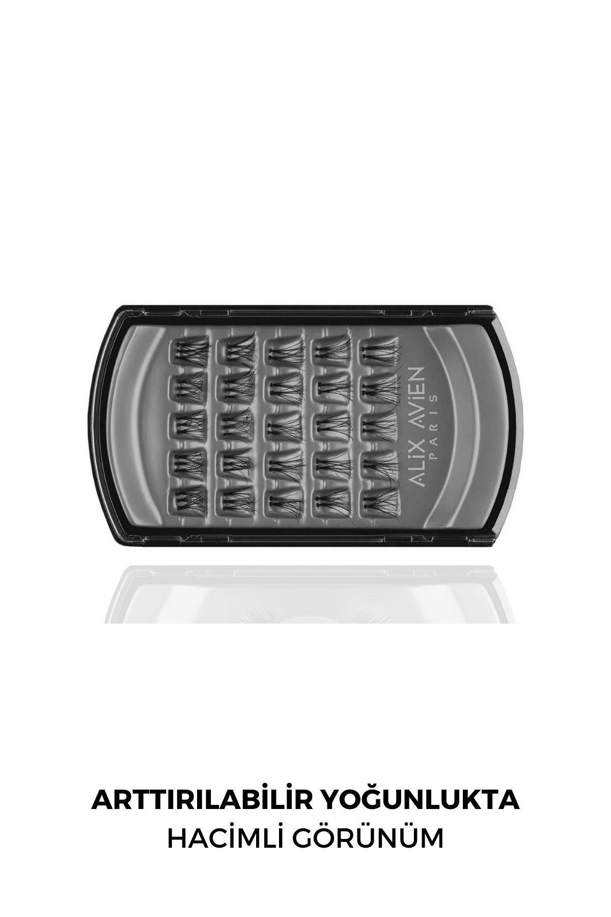 مژه مصنوعی حجم داوطلبانه افزایش چگالی شاخه های طبیعی INDIVIAN LASH 15 Alix Avien