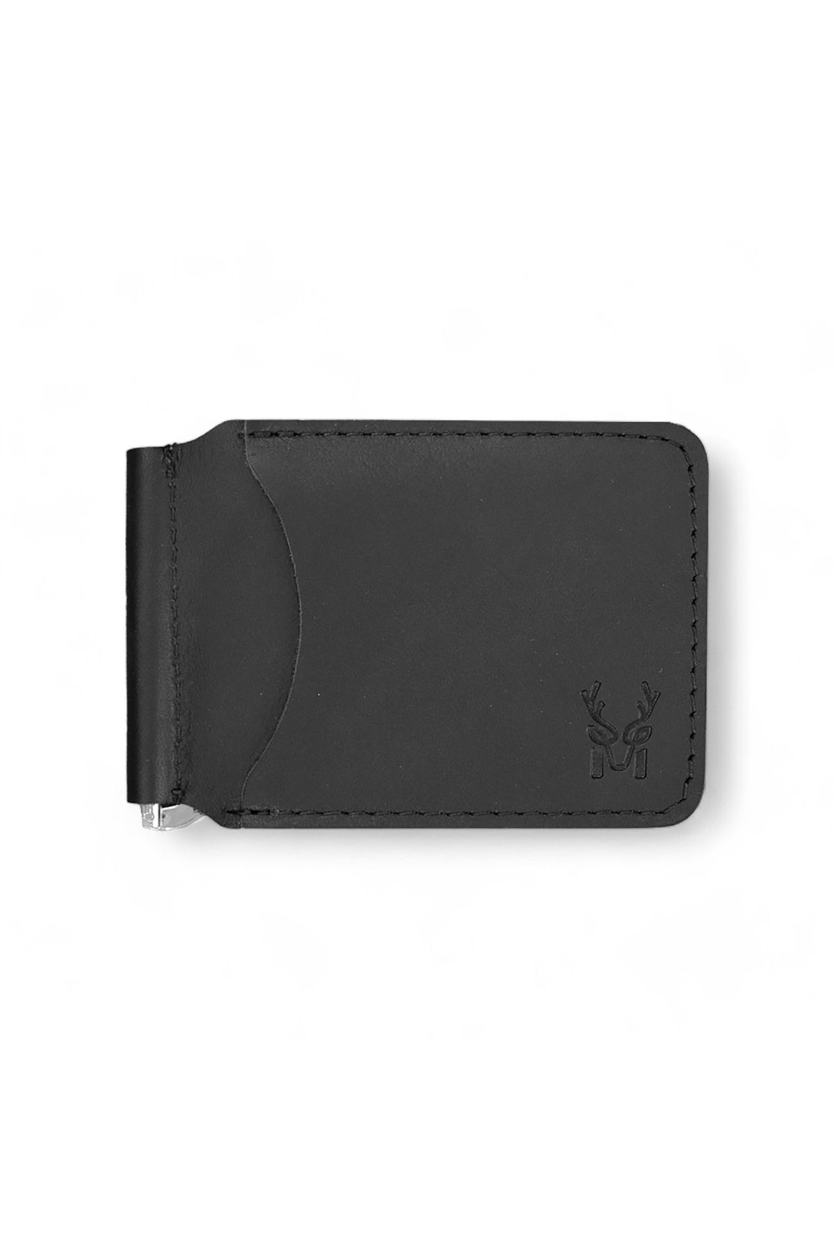 Modica-Larga - Genuine Leather Natural Money Clip Wallet 1