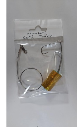 EmreAv Mantarlı Çelik Takım 2 Iğneli Kofana Lüfer Granyoz Levrek Takımı 1 Adet