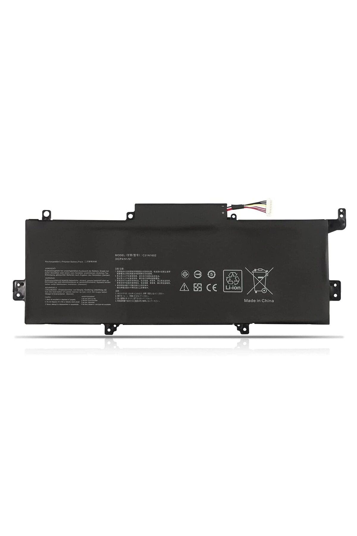 OEM Asu s ZenBoo k UX330UA-1BFC, UX330UA-AH54 Uyumlu Laptop Batarya