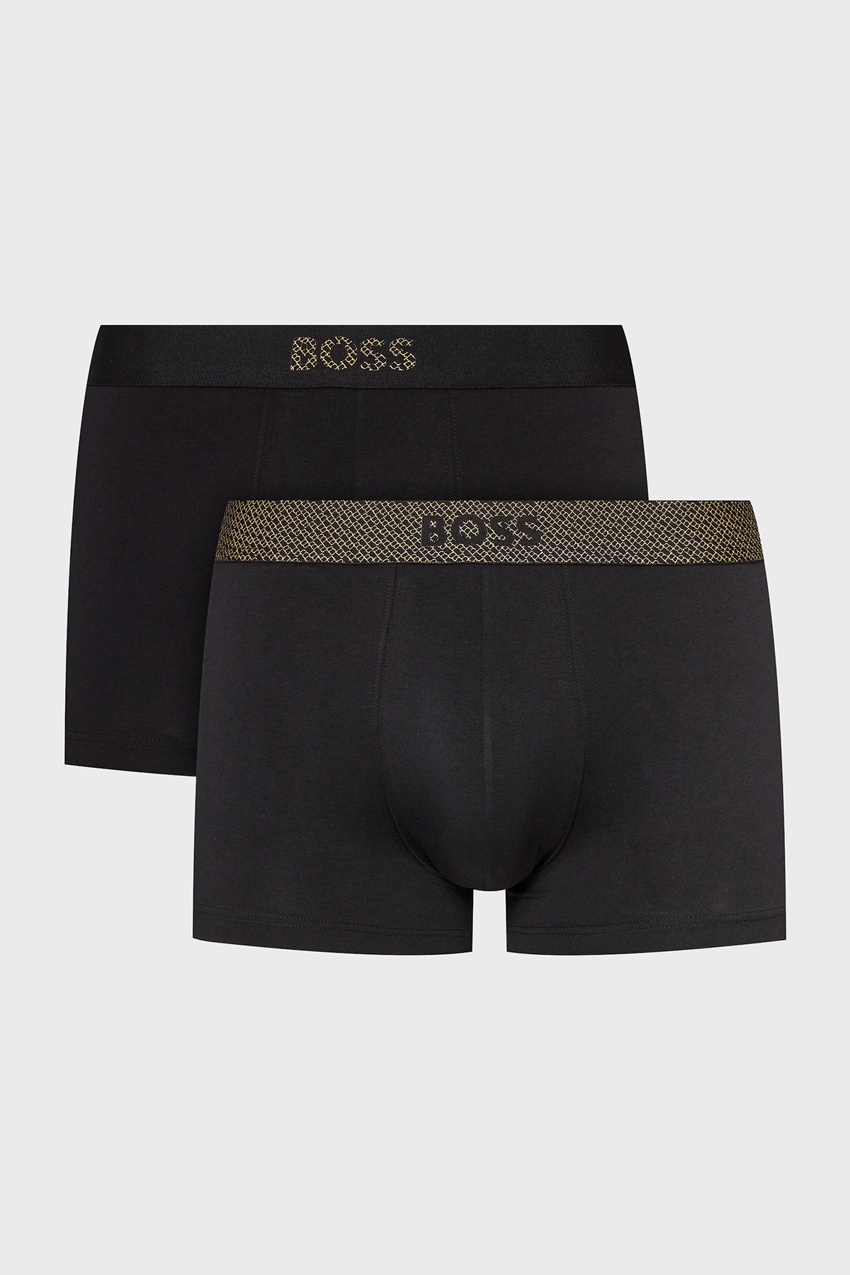 باس Logo Stretch Cotton 2 Pack Boxer Boxers مردانه 50524213 001 باس Logo Stretch Cotton 2 Pack Boxer Boxers مردانه 50524213 001