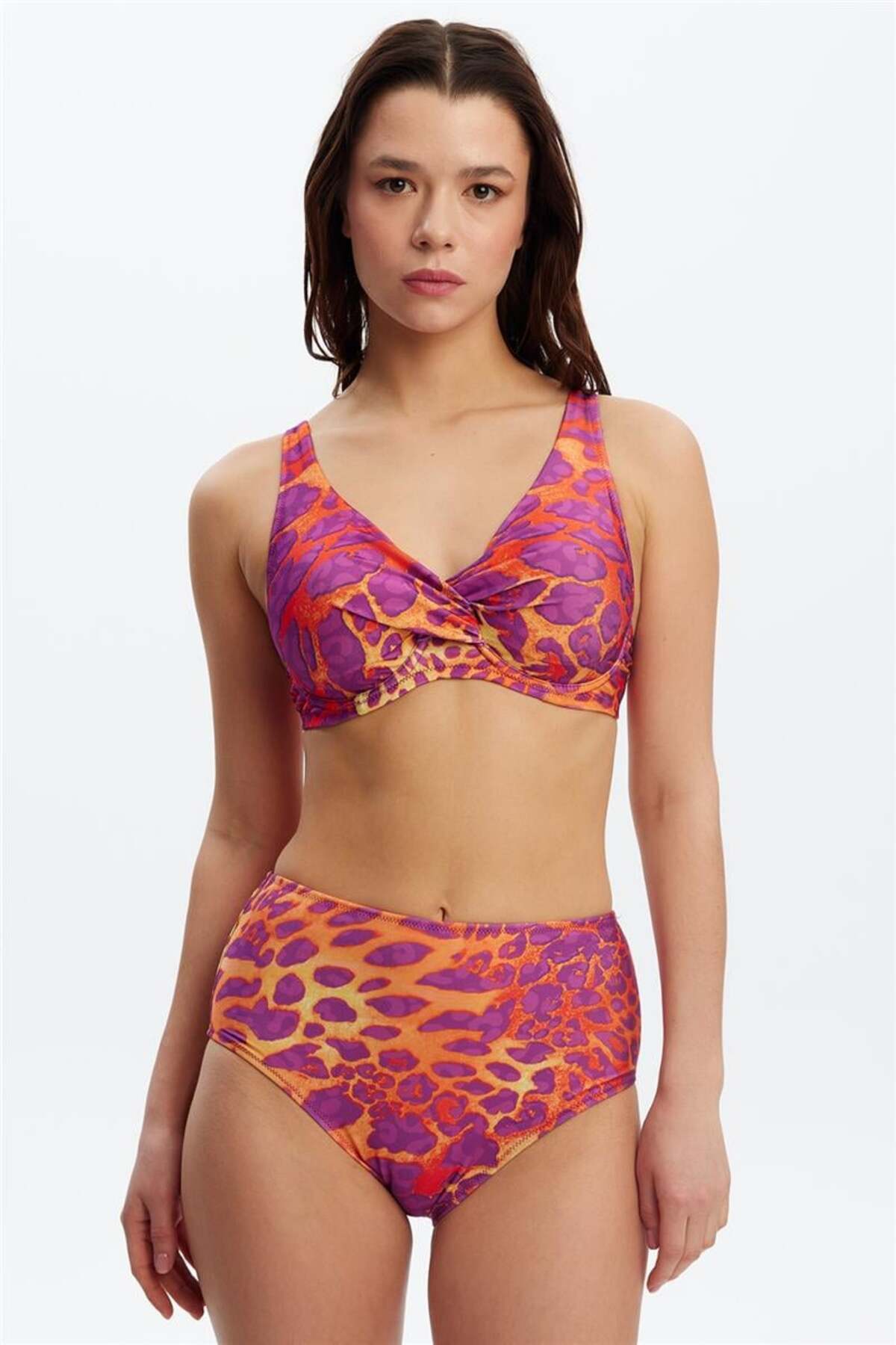 B1669 String Wrap Bikini Set