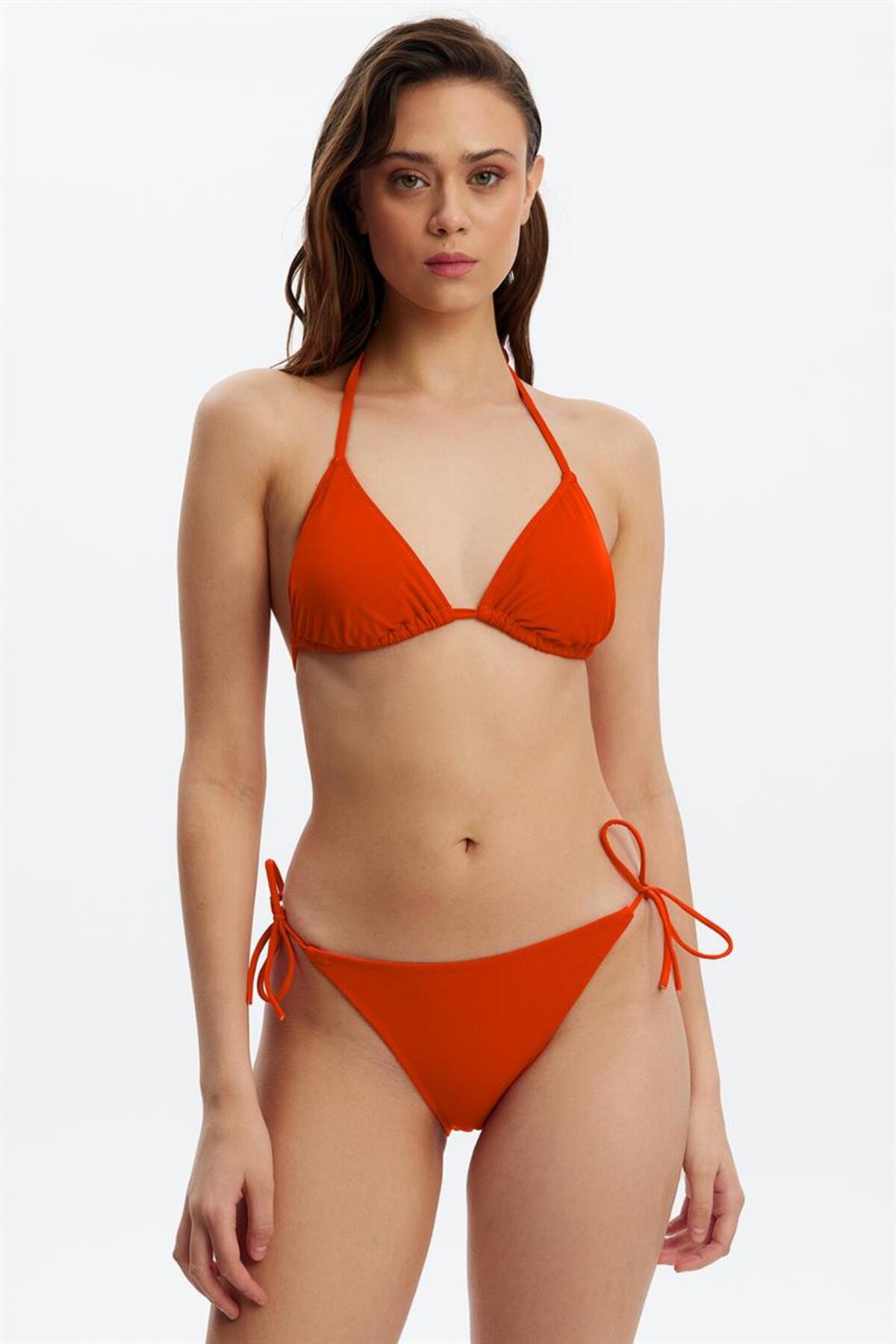 MM8504 DRAWSTRING BİKİNİ BOTTOM