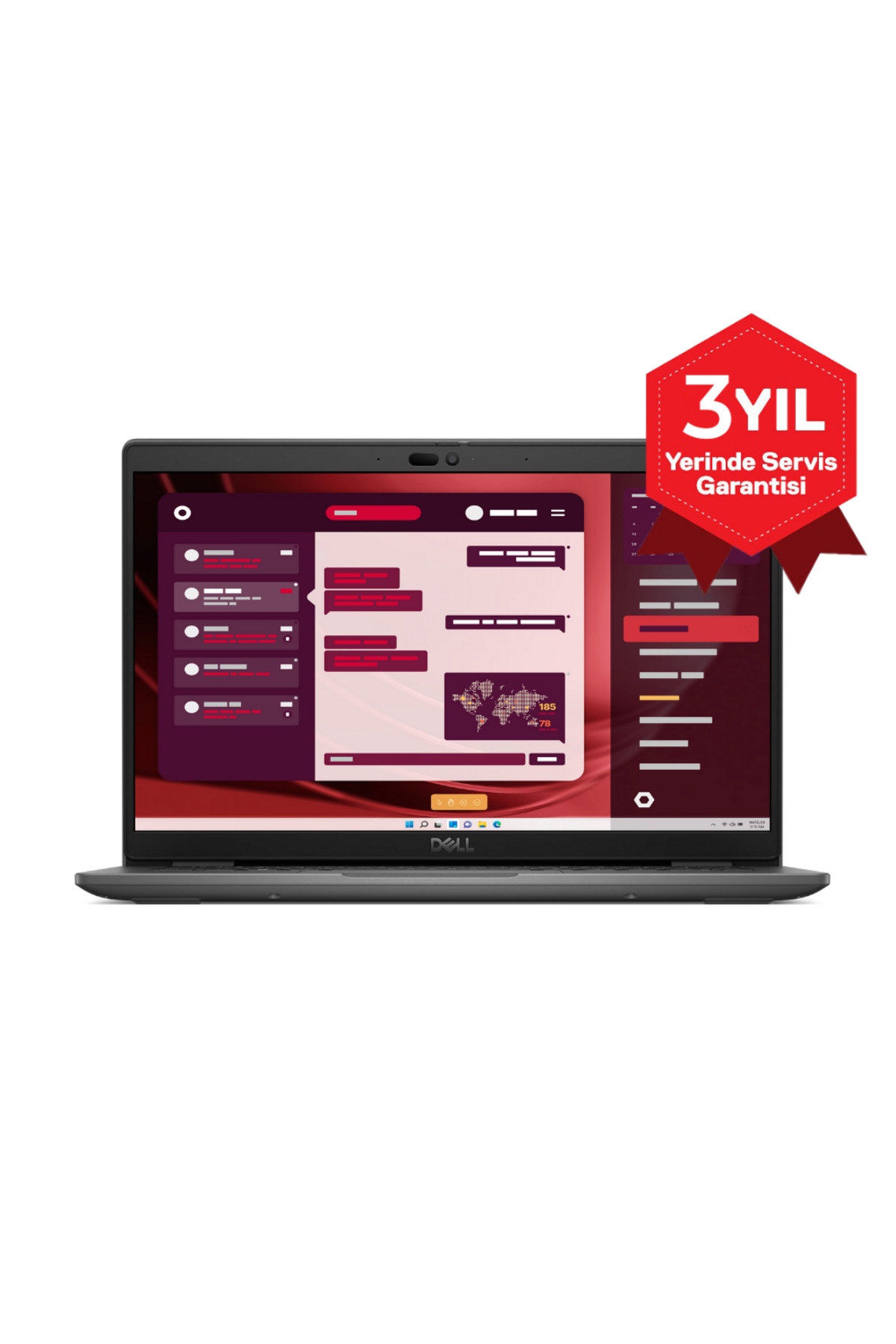 Dell Latitude 3450 i7-1355U 32 GB 512 GB SSD 14 FHD Ubuntu N010L345014EMEA-VP-UBU-32