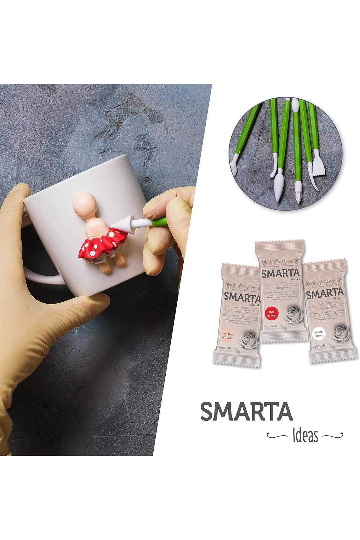 Smarta-60g Bronze Modeling Dough 2