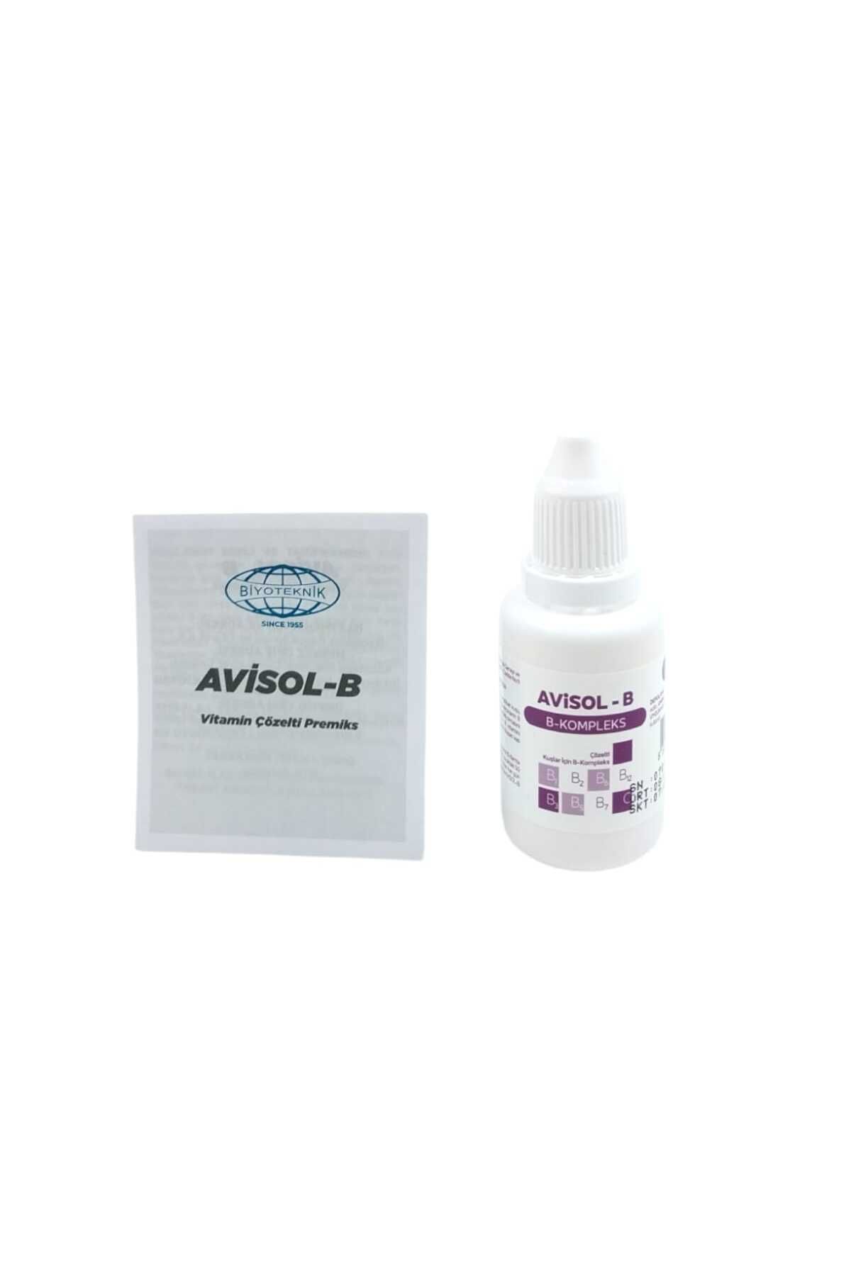 Biyoteknik Avisol-B Kuşlar için Vitamin 30 Ml