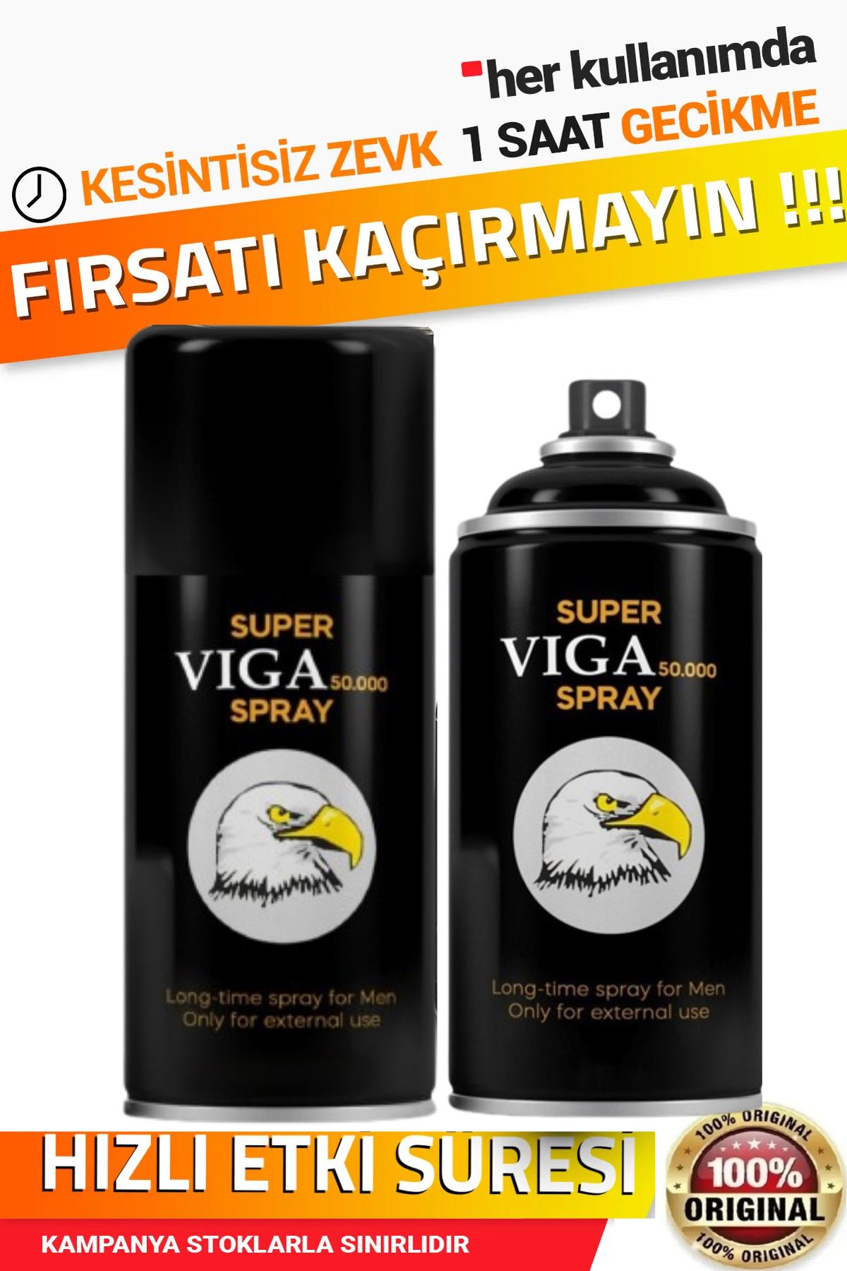 ABU ŞİFA BİTKİSEL & KOZMETİK ÜRÜNLER 50.000 Geciktırcı Sprey 48 Saat Etkili Özel Ürün 45 ML