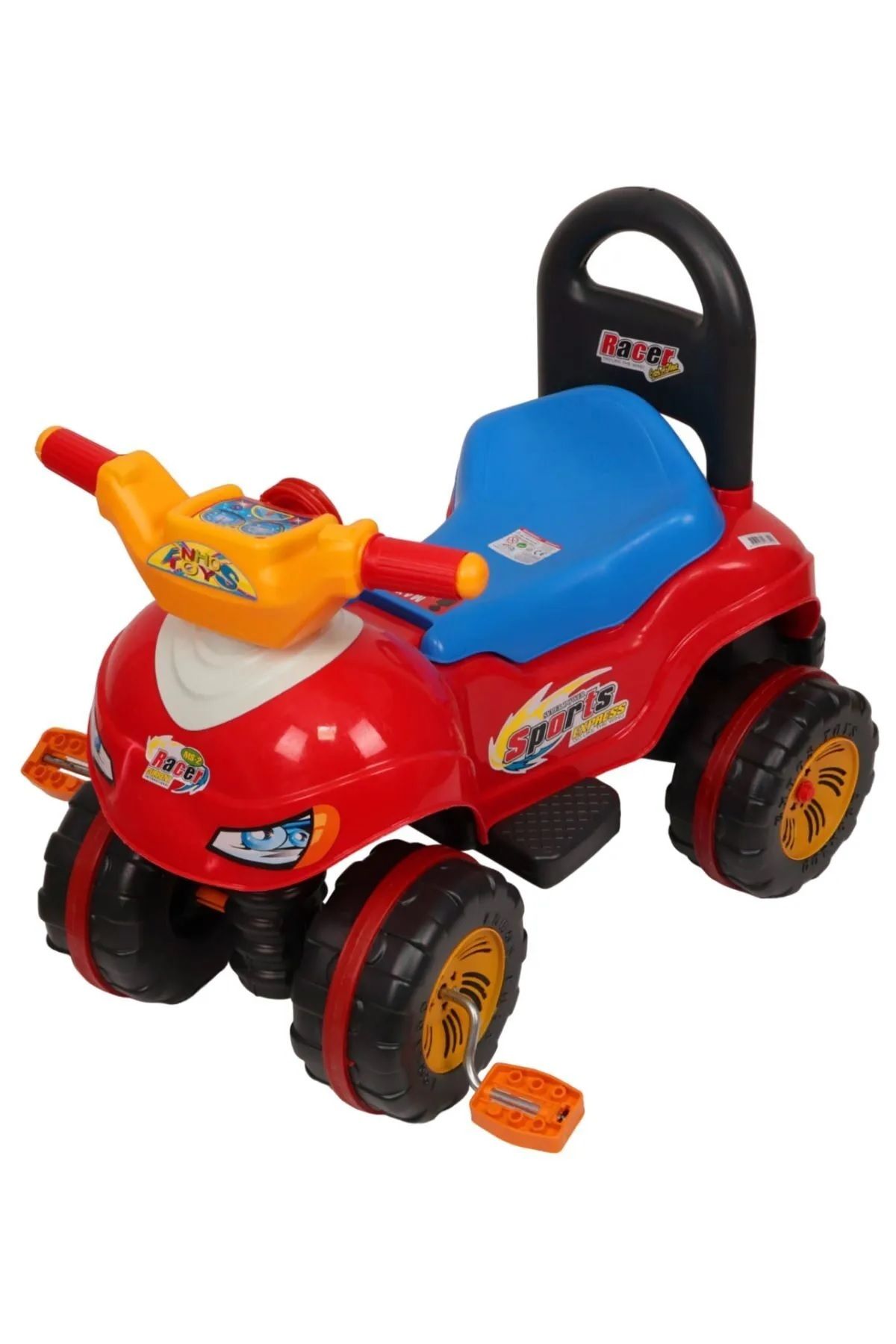 Enhoştoys Çocuk Bisikleti Ilk Arabam Atv Pedallı Araba Ilk Arabam