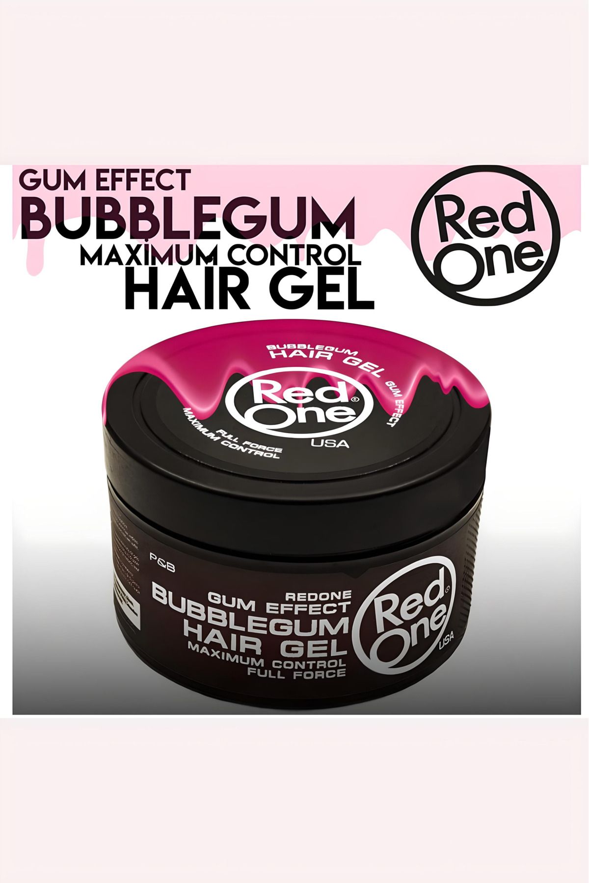 Red One Redone Bubblegum Sakız Kıvamlı Ultra Sert Saç Jölesi 450 ml