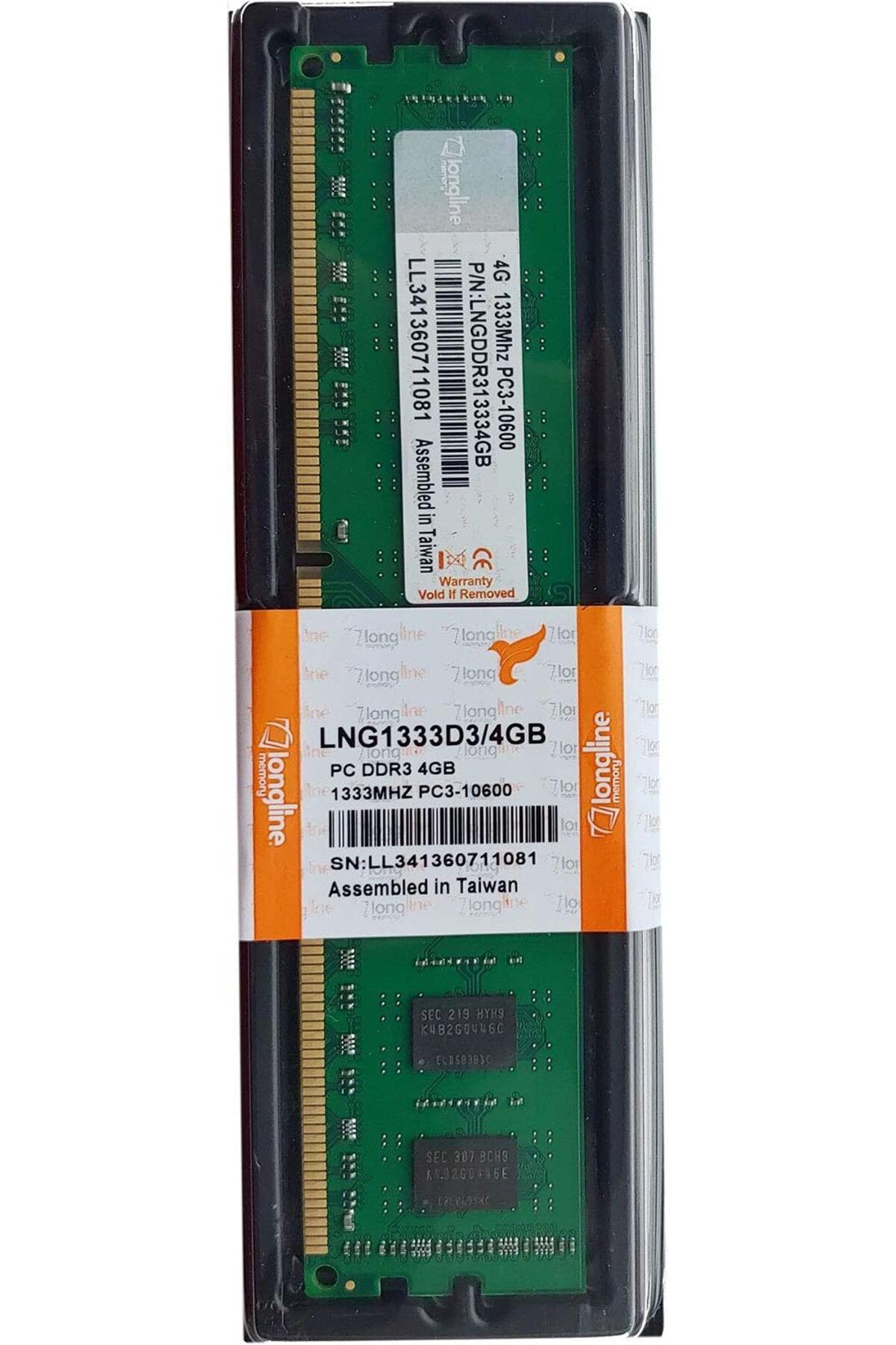 STOREMAX EMLshop 4GB DDR3 1333MHz Masaüstü PC Bellek CL9 PC3-10600 LNGDDR31333DT/4GB Emlshp 986362