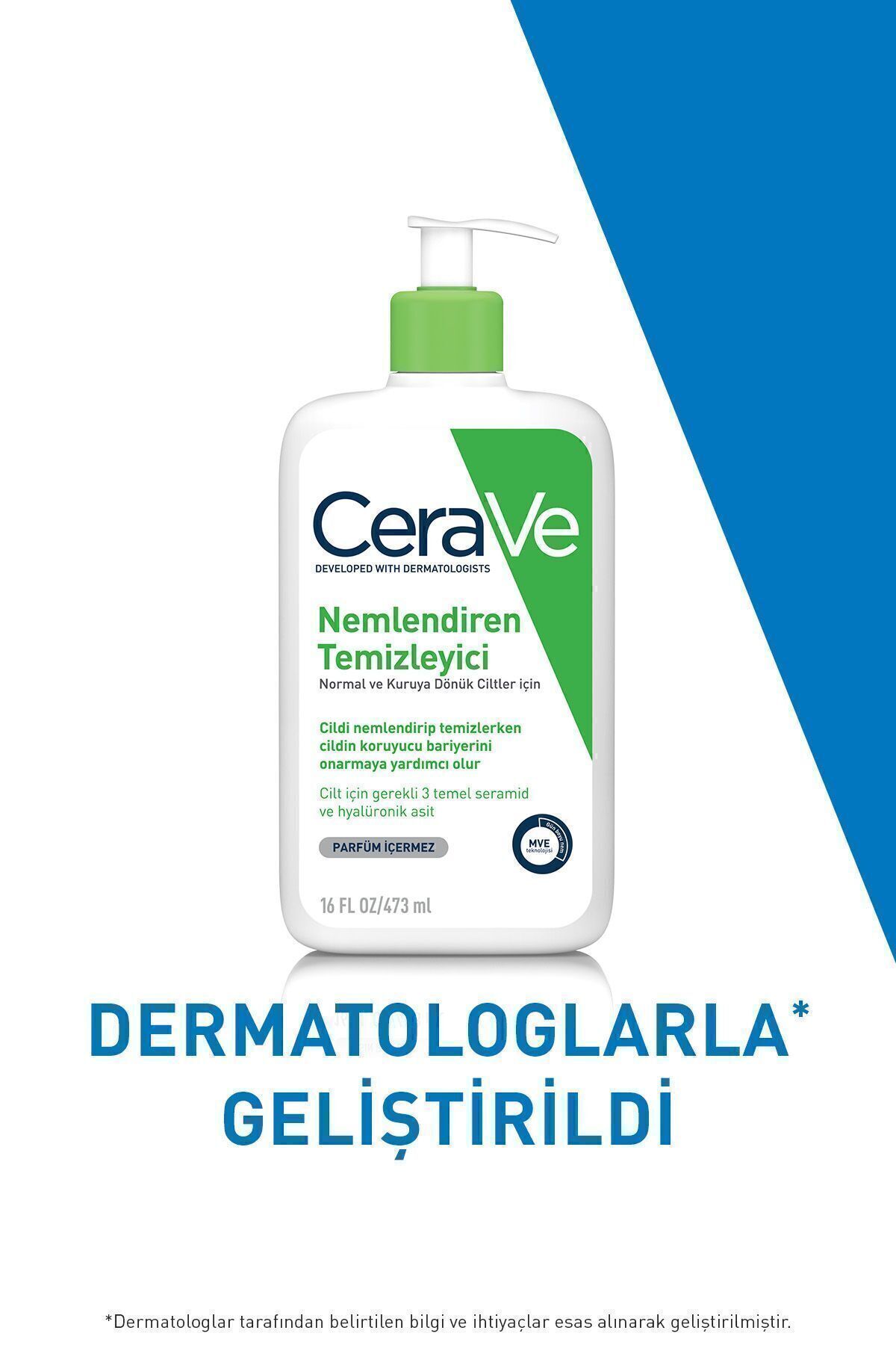 CeraVe-STD - 473 ml Classic Hydrating Cleanser for Normal to Dry Skin 3