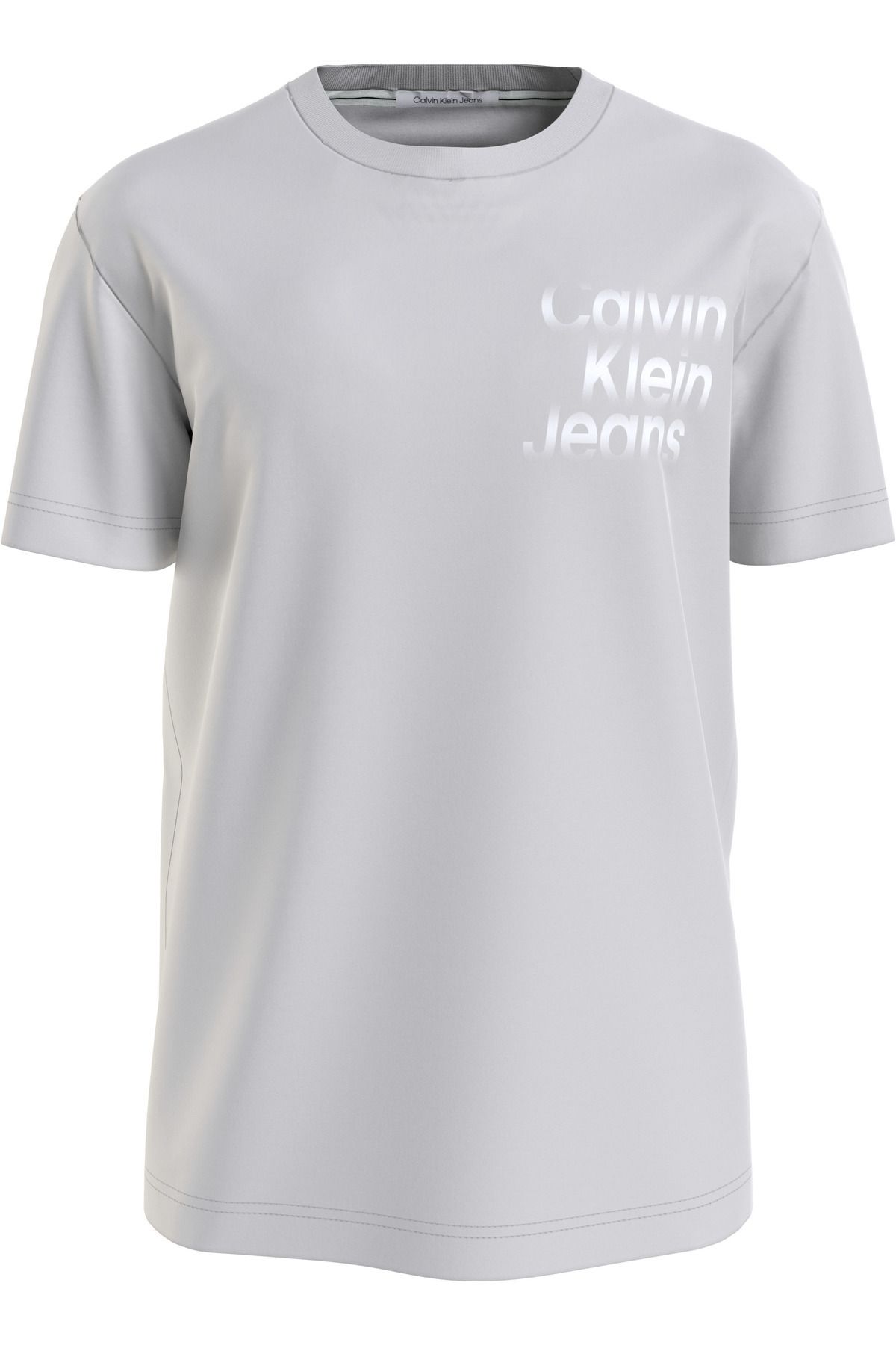 Calvin Klein-Logo Printed Short Sleeves T-Shirt 1