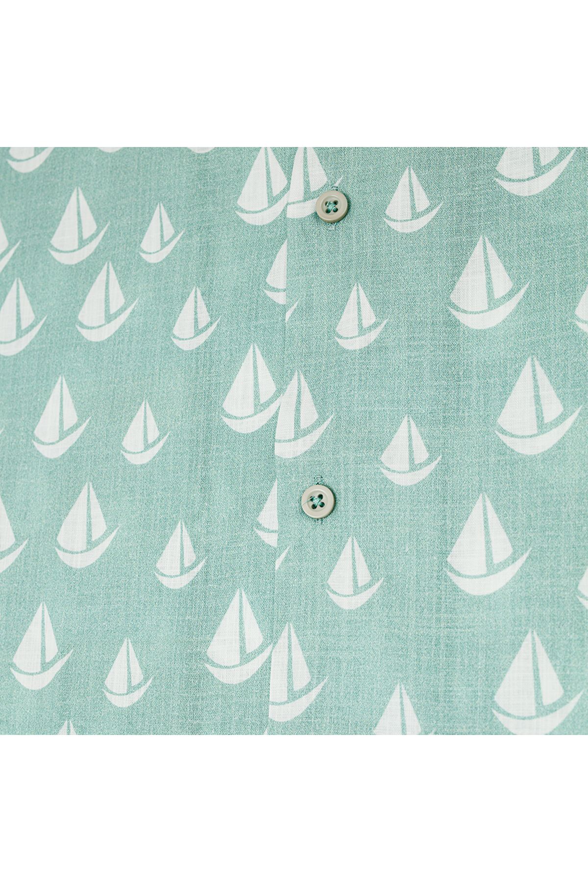 ANEMOSS-Sailboat Patterned Man Shirt - M 3