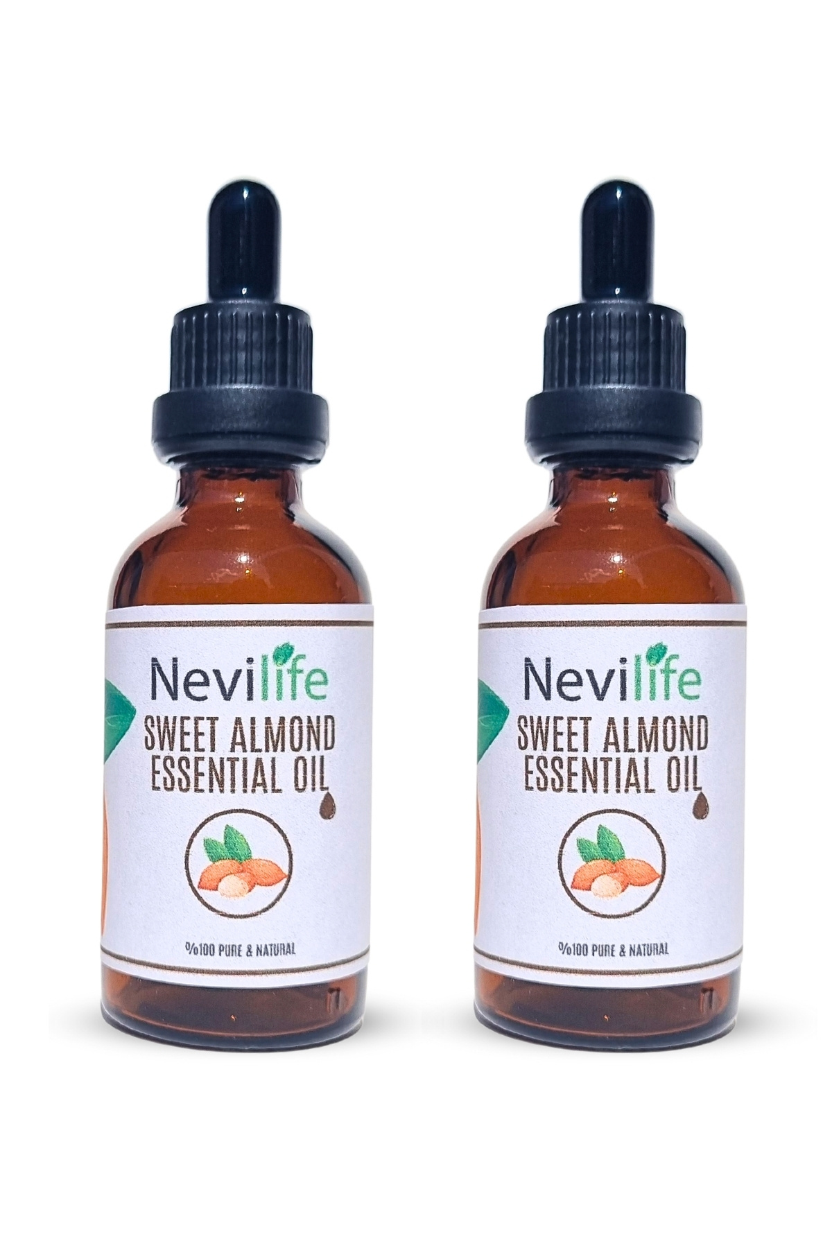 nevilife Tatlı Badem Yağı 2X50 ml