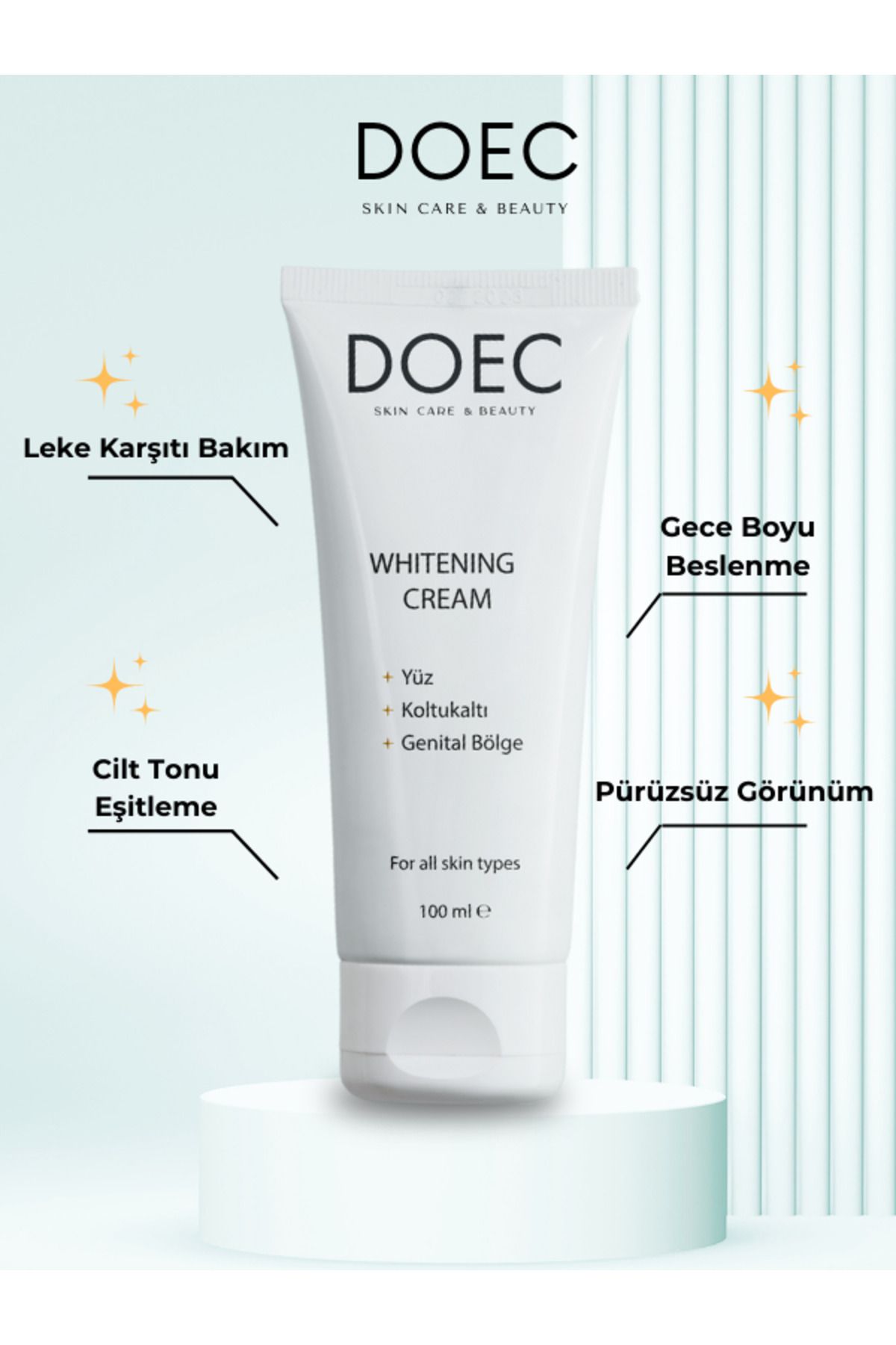 Doec Beyazlatıcı Whitening Krem