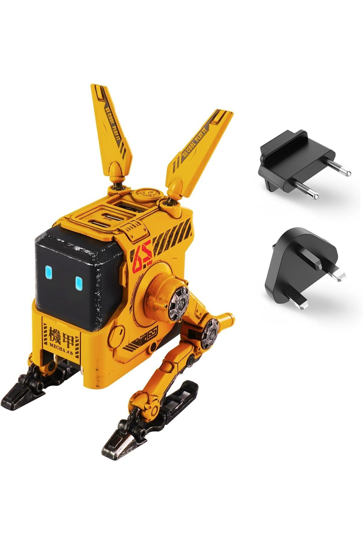STOREMAX nffastore Alpha 65 W GaN Hızlı Şarj Cihazı, Çoklu Soketli 3 Bağlantı Noktalı Hızlı Şarj C