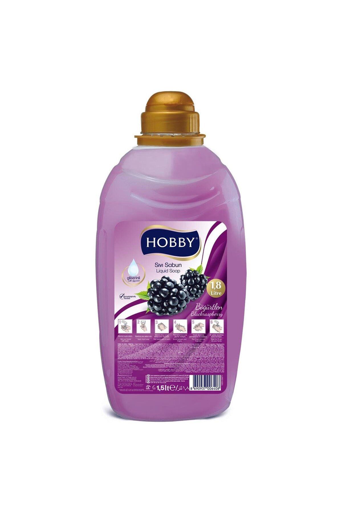 Hobby 1500 Ml. Böğürtlen Sıvı Sabun (EG-FT14815H)