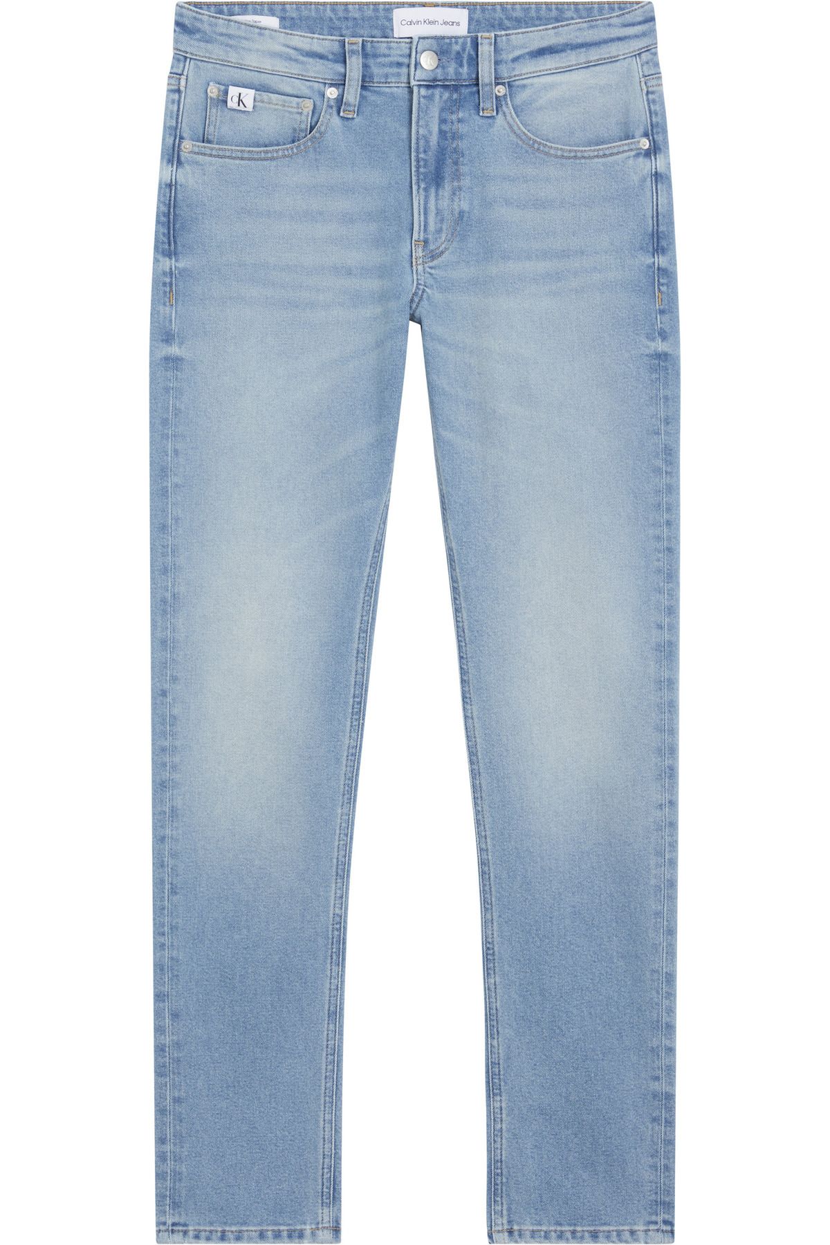 Calvin Klein-Washed Straight Fit Jeans 1