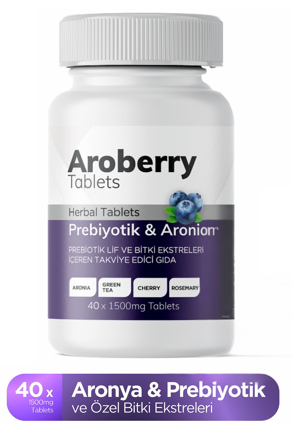 Aroberry Probiyotik & Aronia Tablet