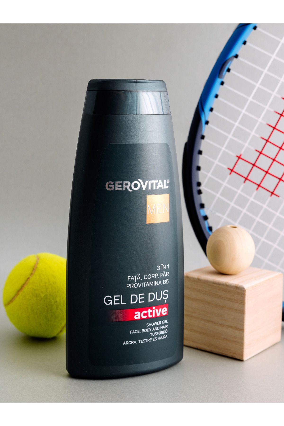 GEROVITAL-MEN GEL DE DUS ACTIVE 3IN1 400ml 2